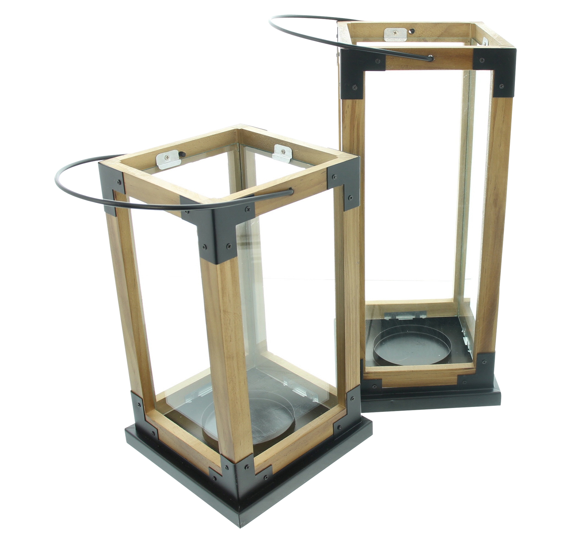 Acheter Lot de 2 lanternes "Industrial Chic"  dans la boutique en ligne de Frank Flechtwaren pour Lanternes