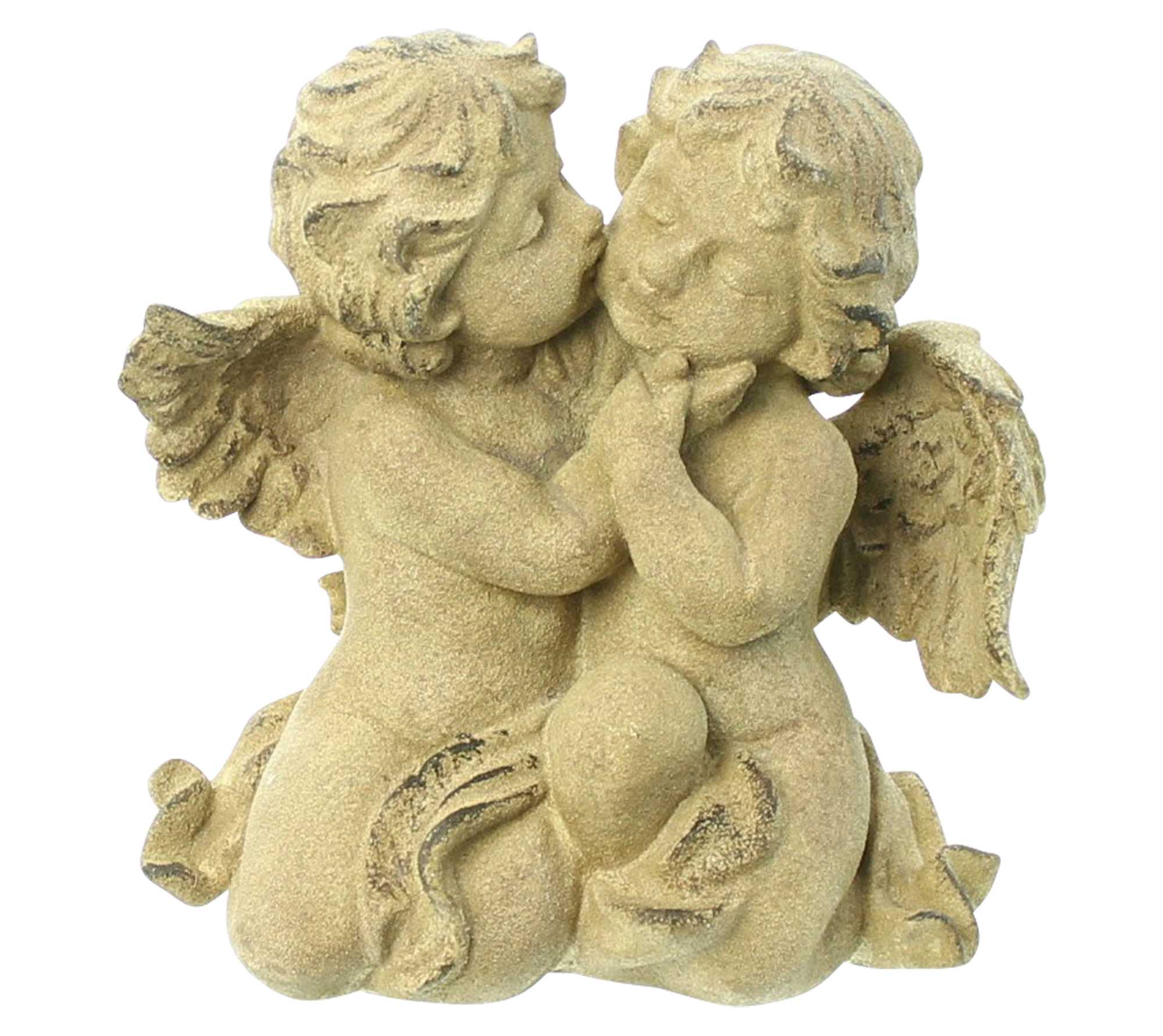 Acheter Couple d'anges "bisous"  dans la boutique en ligne de Frank Flechtwaren pour Figurines de jardin