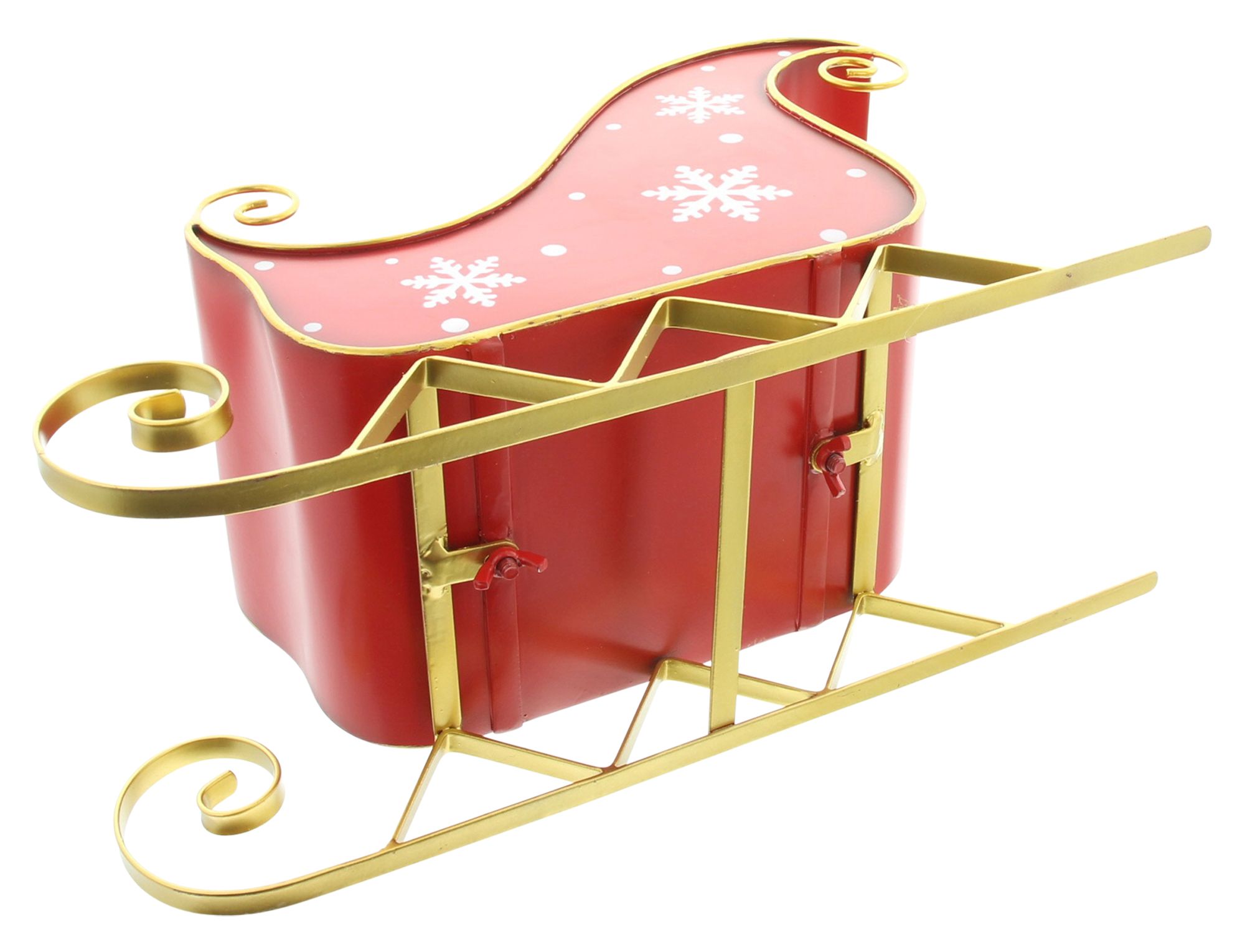 Acheter Traîneau métallique "flocons de neige"  dans la boutique en ligne de Frank Flechtwaren pour Traîneaux