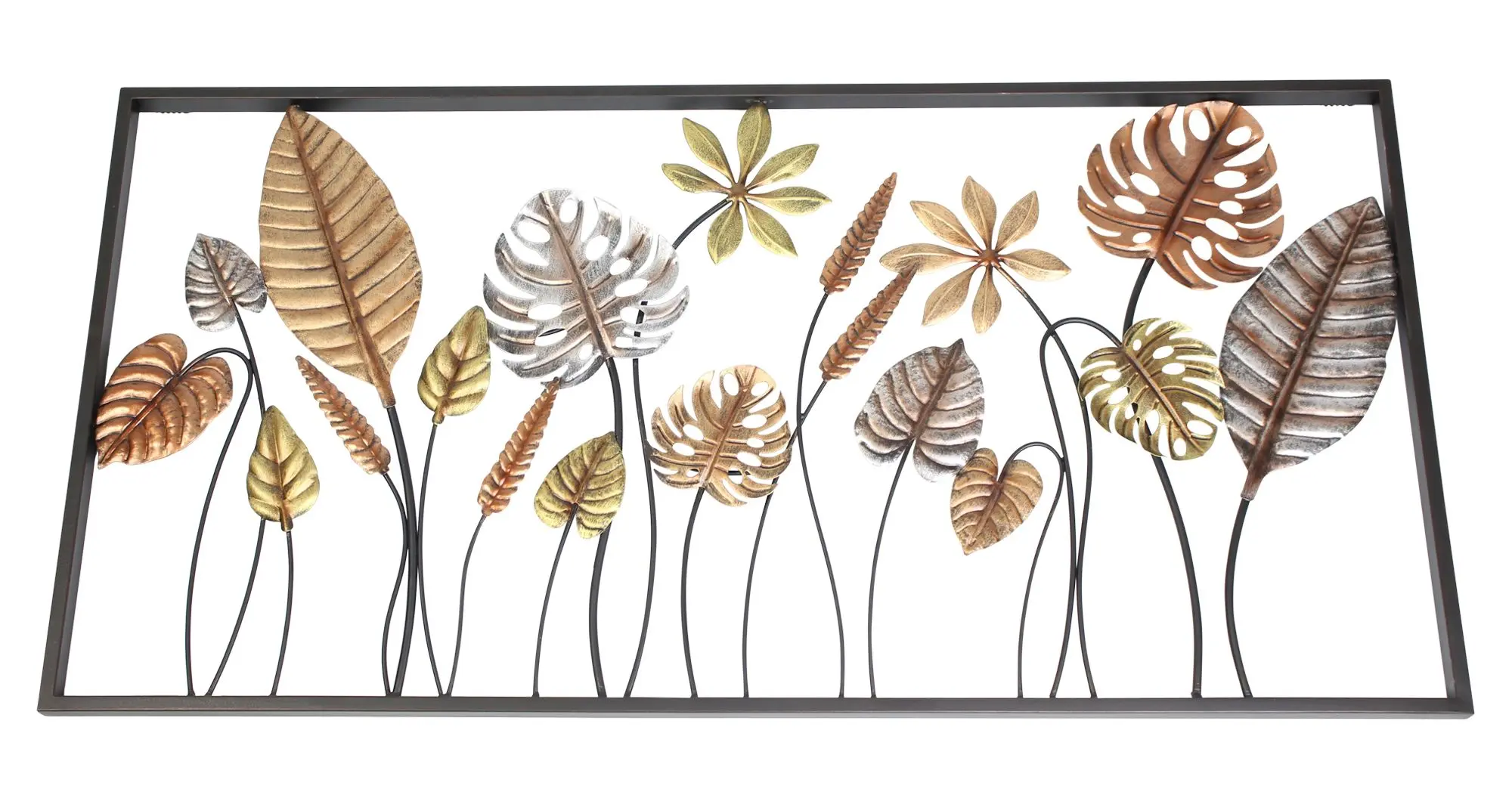 Acheter Cadre en métal "feuilles" dans la boutique en ligne de Frank Flechtwaren pour Décorations murales Acheter Cadre en métal "feuilles" dans la boutique en ligne de Frank Flechtwaren pour Décorations murales