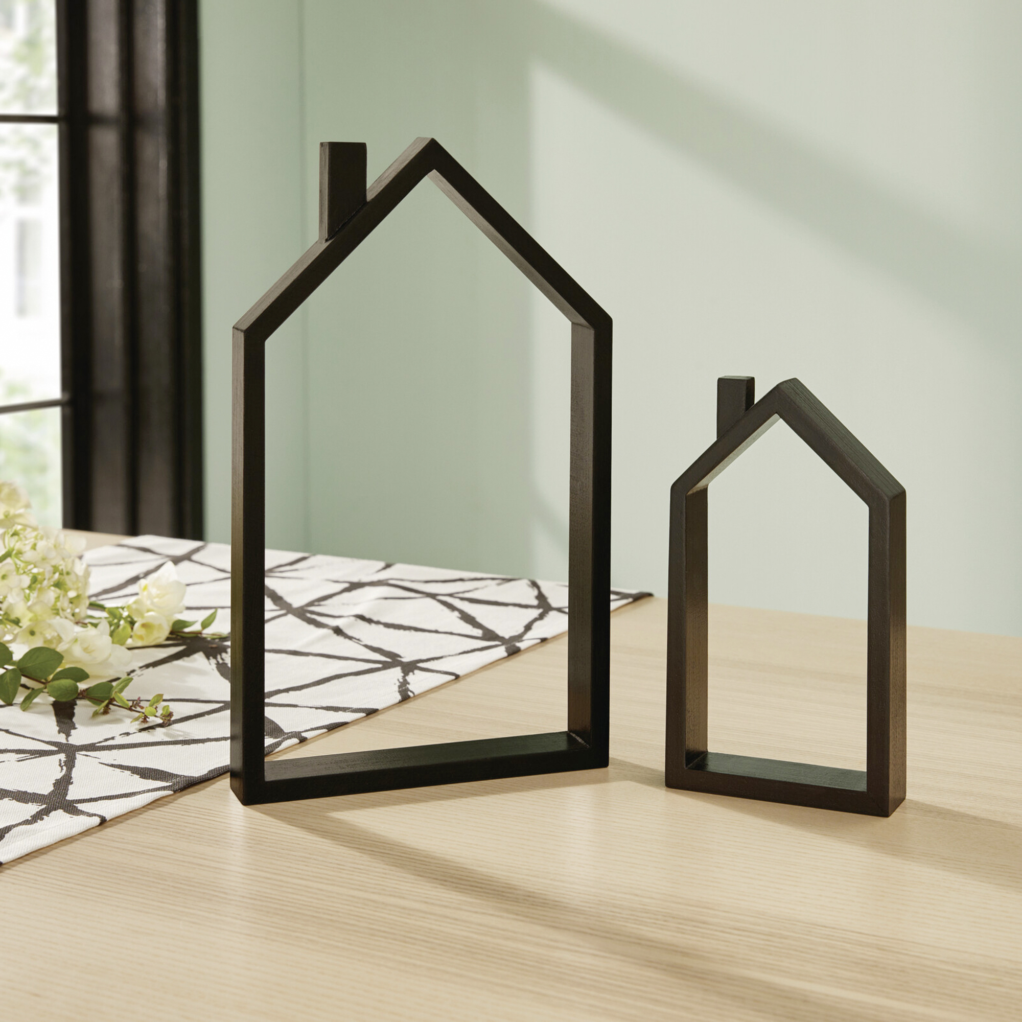 Acheter Lot de 2 maisons "black"  dans la boutique en ligne de Frank Flechtwaren