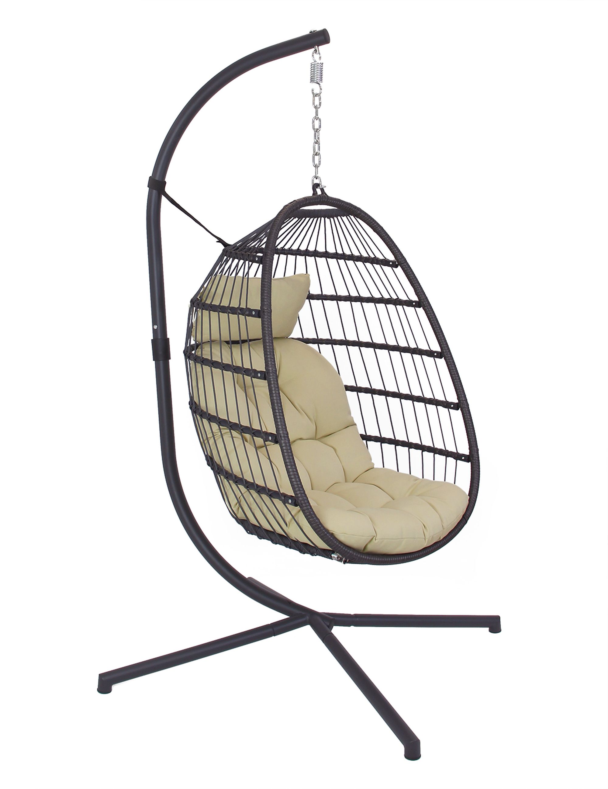Acheter Fauteuil balancelle avec support "Suez" dans la boutique en ligne de Frank Flechtwaren pour Hamacs et fauteuils suspendus Acheter Fauteuil balancelle avec support "Suez" dans la boutique en ligne de Frank Flechtwaren pour Hamacs et fauteuils suspendus