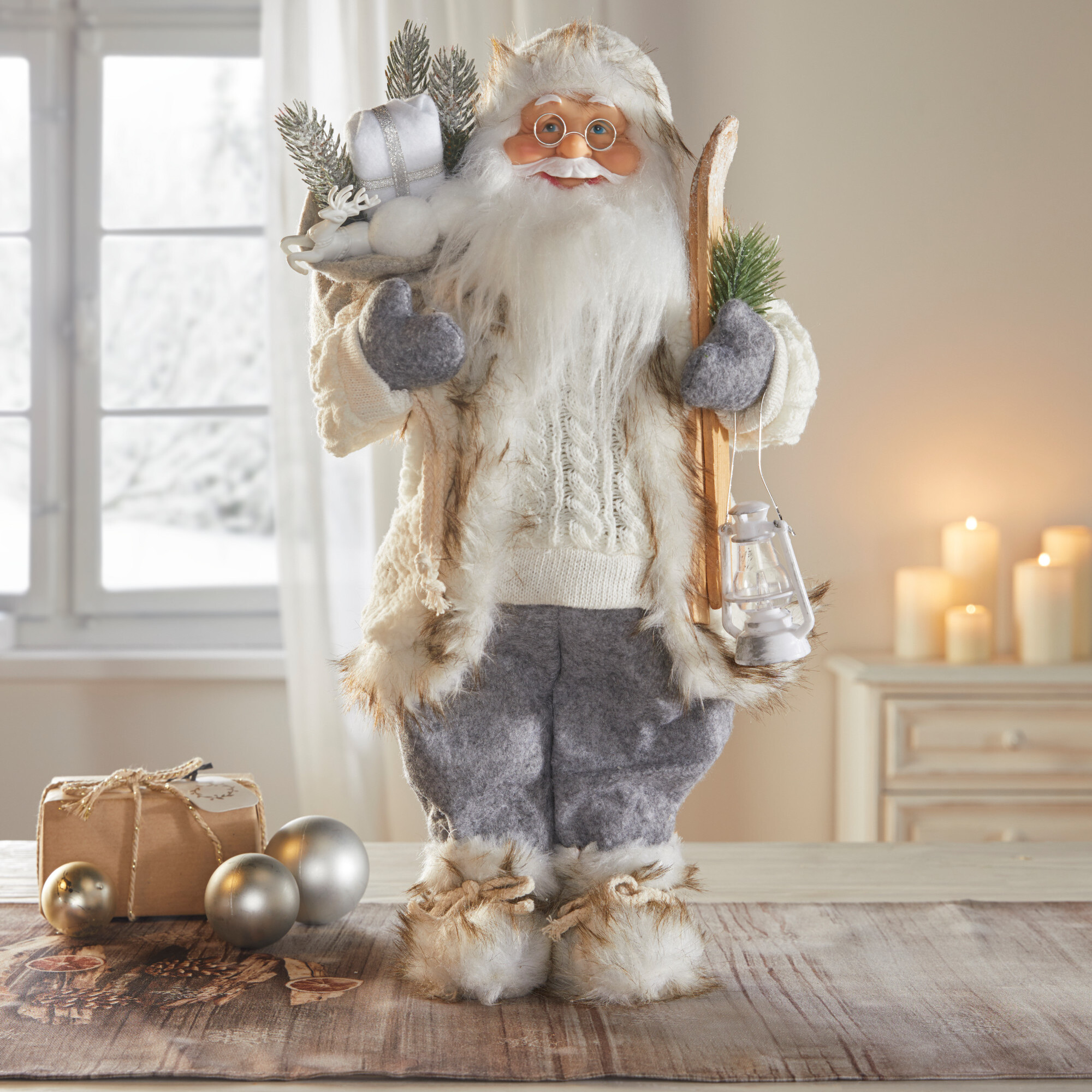 Acheter Père Noël "tournée d'hiver"  dans la boutique en ligne de Frank Flechtwaren