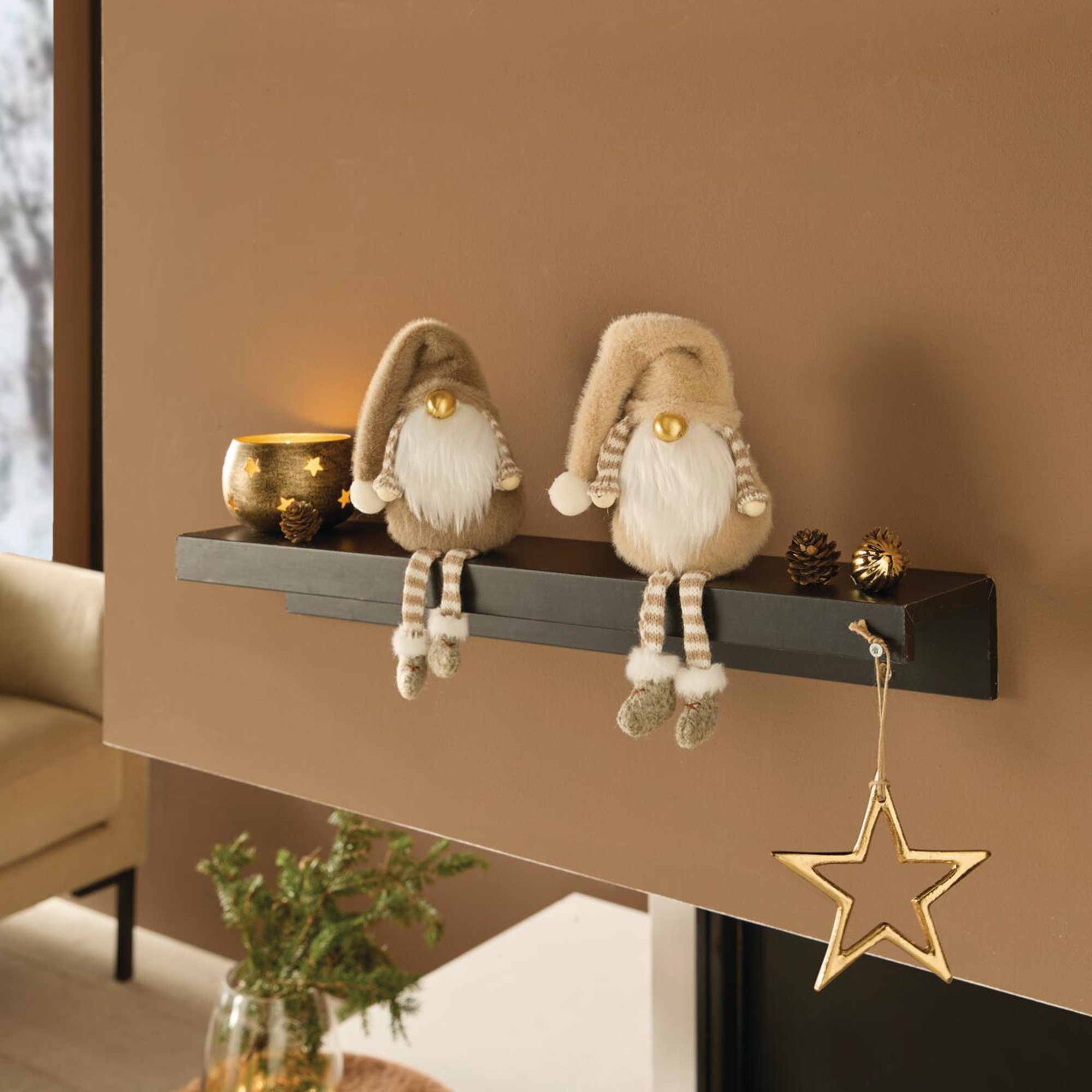 Acheter Figurines en peluche « Lutin », lot de 2 dans la boutique en ligne de Frank Flechtwaren