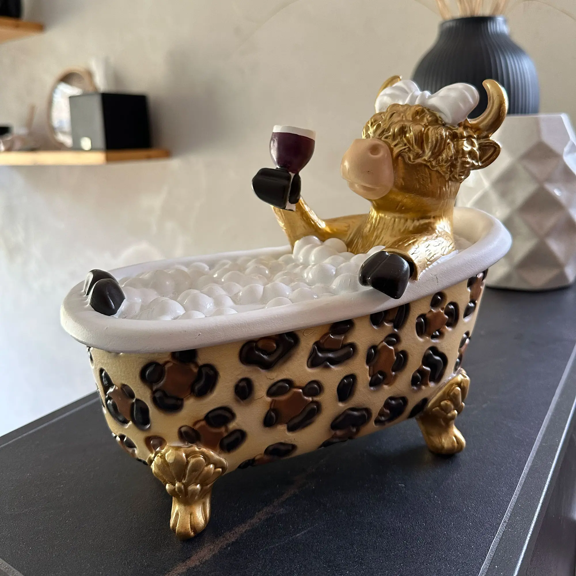 Acheter Figurine décorative « Relaxed Bath » dans la boutique en ligne de Frank Flechtwaren