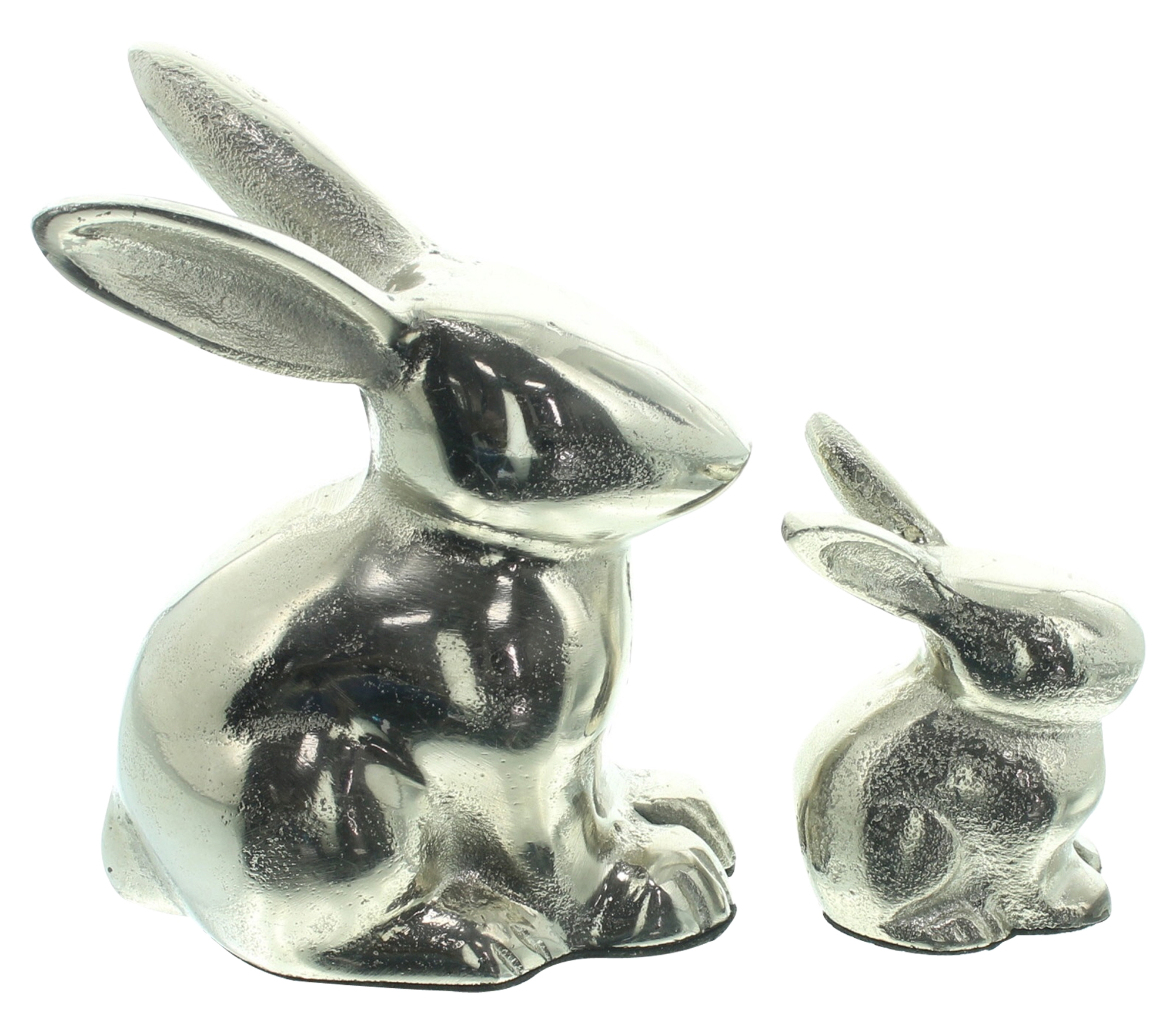 Acheter Lot de 2 figures "lapin argenté"  dans la boutique en ligne de Frank Flechtwaren pour Nouvel arrivage