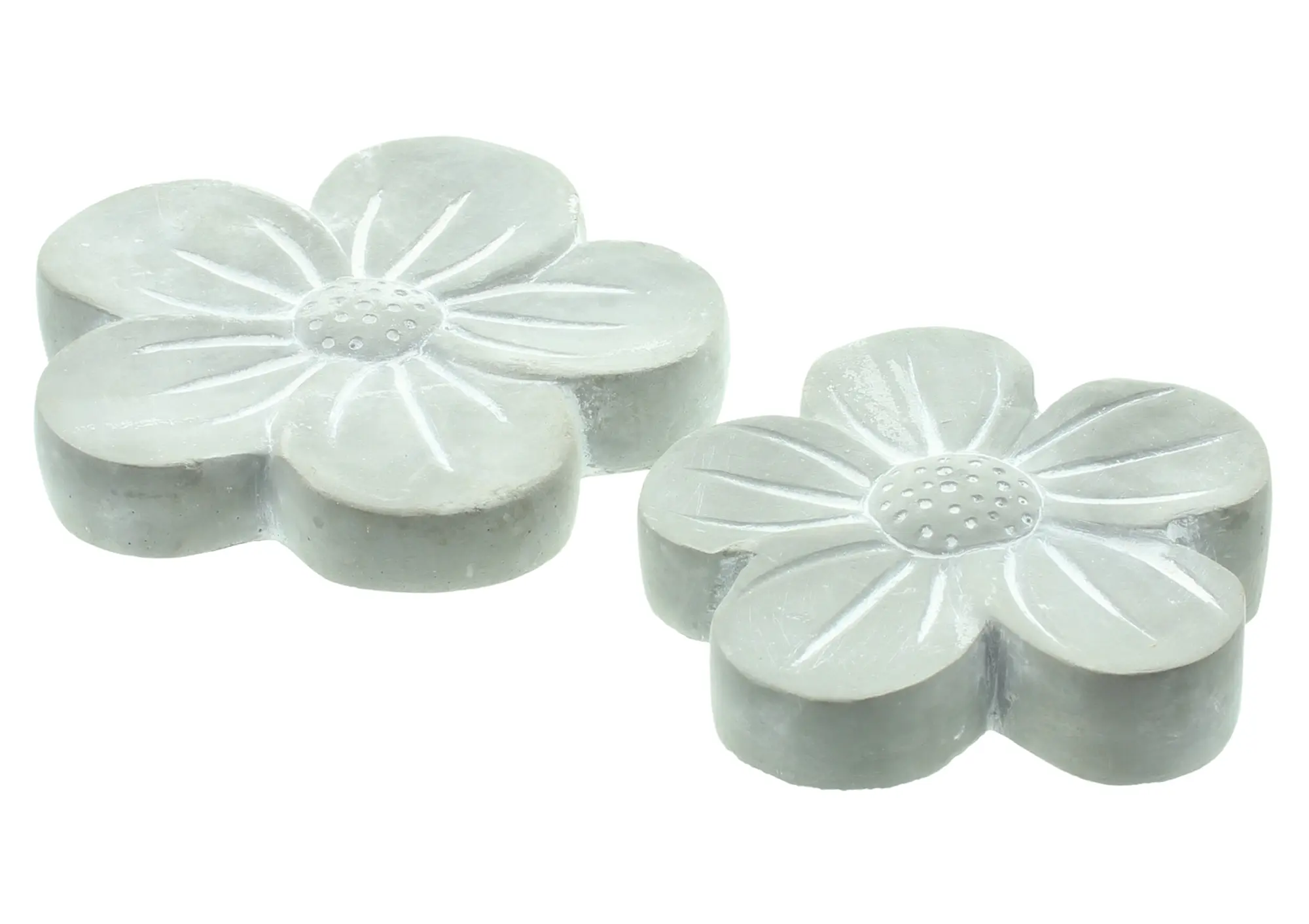 Acheter Lot de 2 fleurs "ciment"  dans la boutique en ligne de Frank Flechtwaren