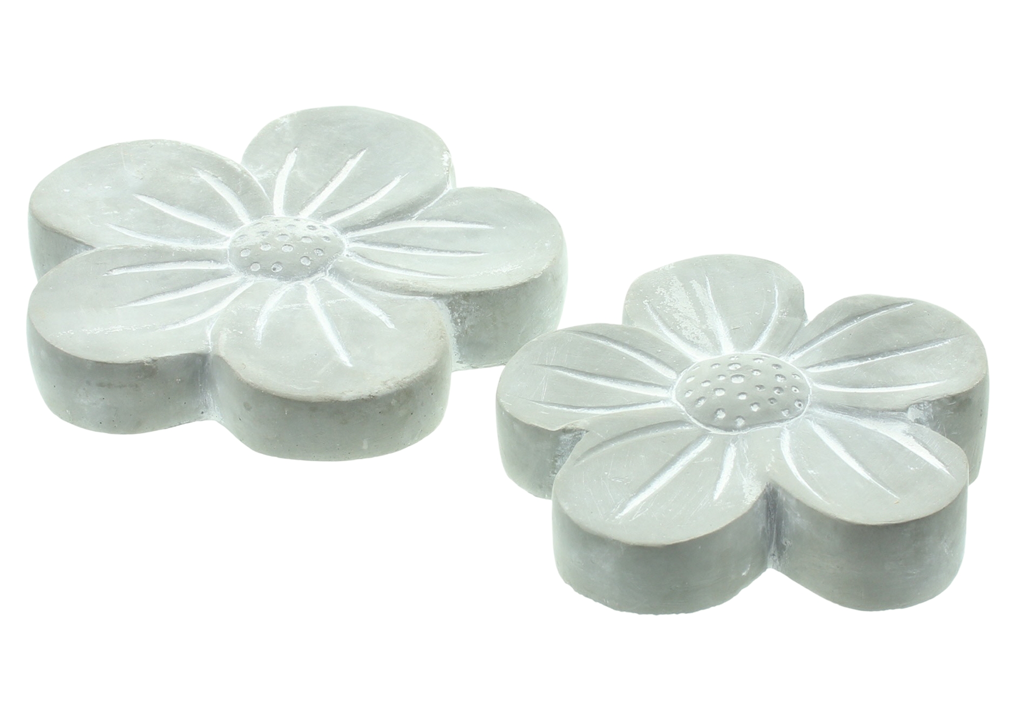 Acheter Lot de 2 fleurs "ciment"  dans la boutique en ligne de Frank Flechtwaren pour Nouvel arrivage