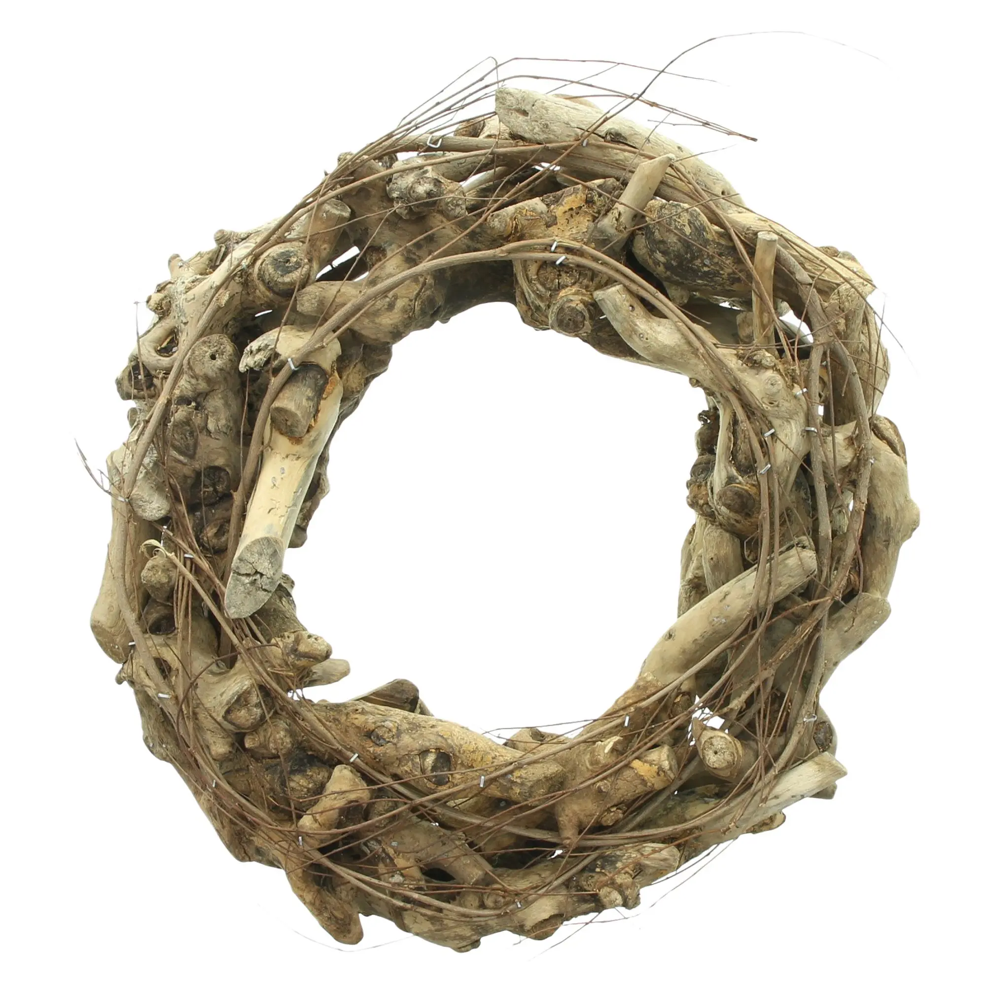 Acheter Couronne "Bois de racine"  dans la boutique en ligne de Frank Flechtwaren pour Un air de vacances