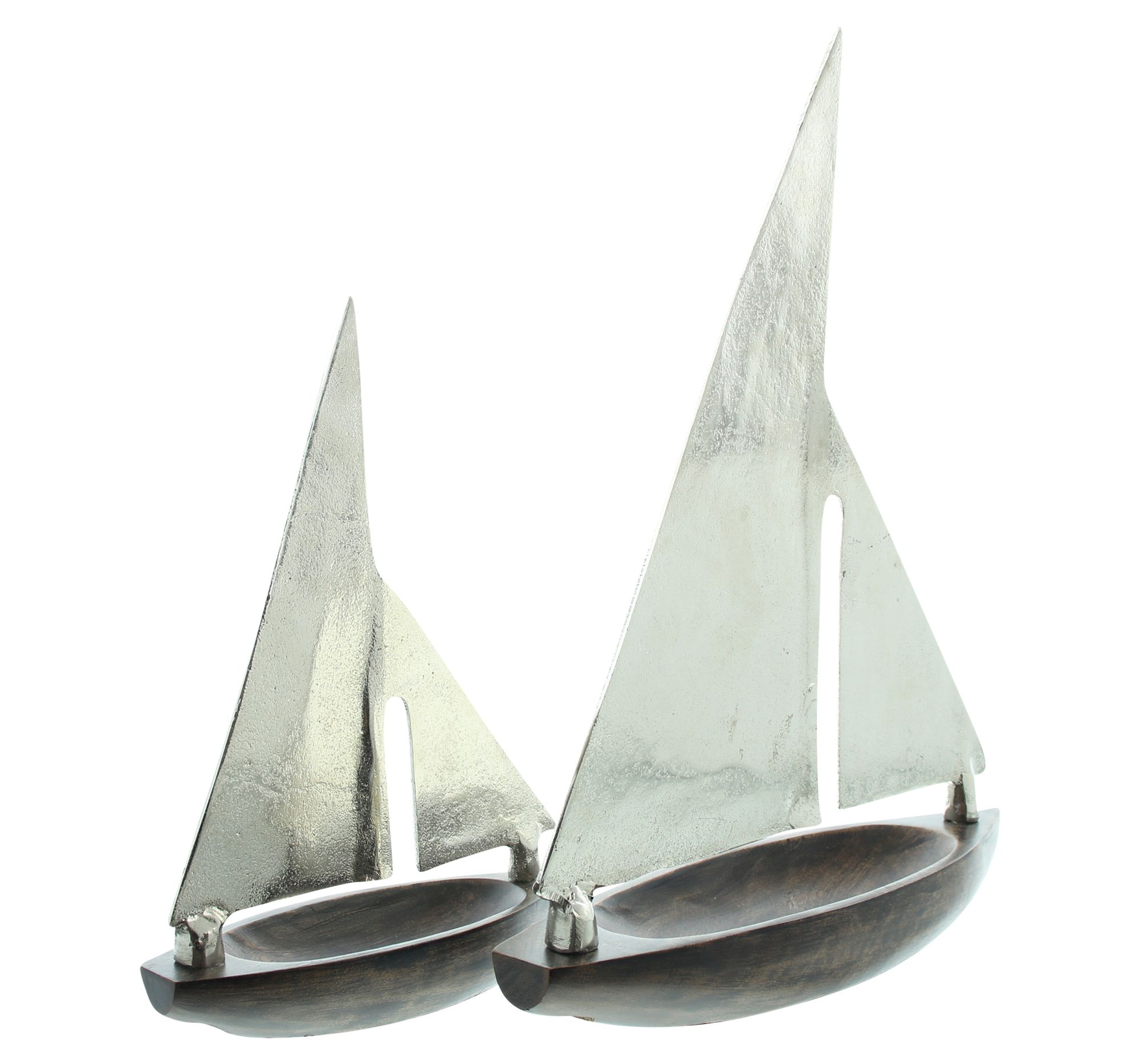 Acheter Lot de 2 bateaux en métal "voile" dans la boutique en ligne de Frank Flechtwaren pour Figurines de jardin Acheter Lot de 2 bateaux en métal "voile" dans la boutique en ligne de Frank Flechtwaren pour Figurines de jardin