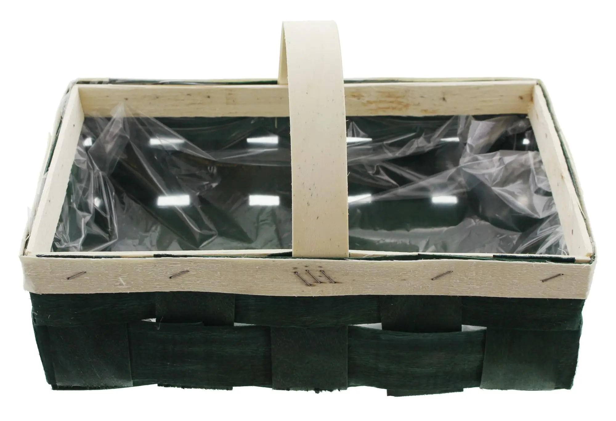 Acheter Panier à ance "teint", vert  dans la boutique en ligne de Frank Flechtwaren pour Corbeilles en osier