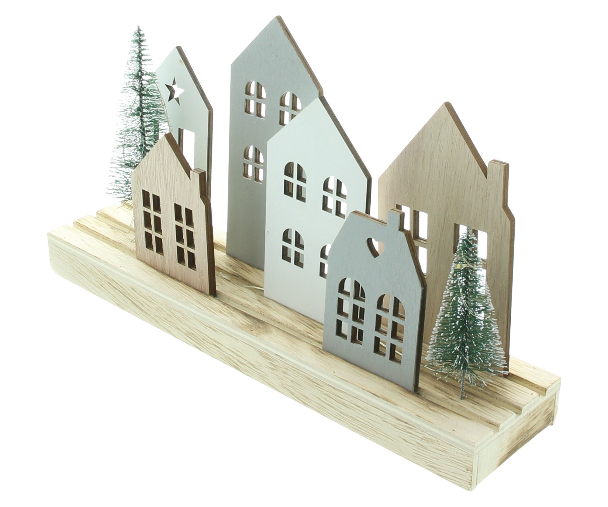 Acheter Plateau LED "maisons"  dans la boutique en ligne de Frank Flechtwaren pour Décoration LED