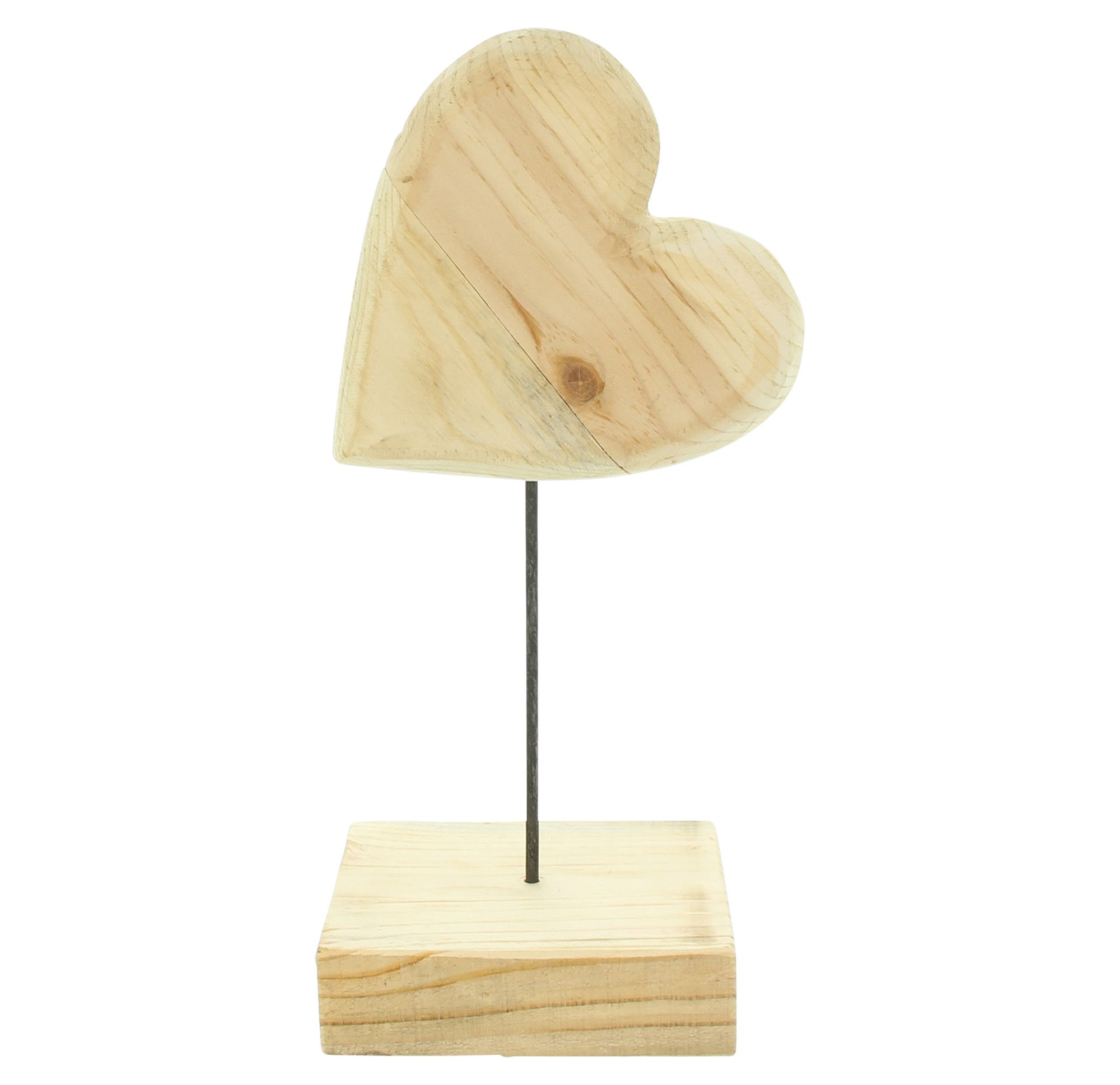 Acheter Coeur "Wood"  dans la boutique en ligne de Frank Flechtwaren pour Pâques