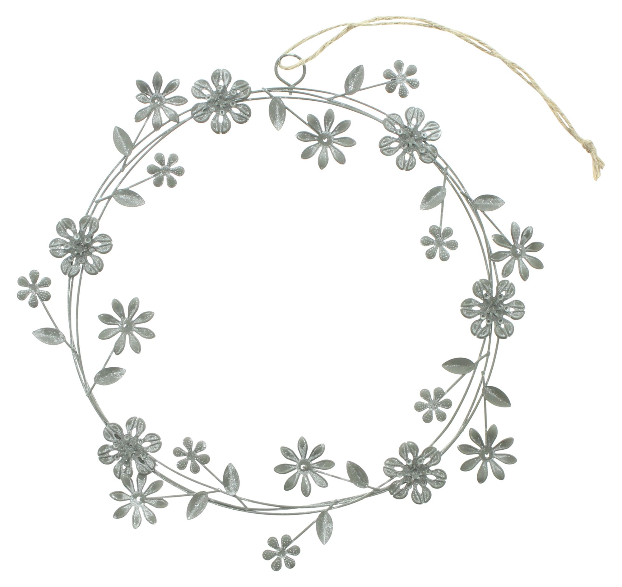 Acheter Suspension "anneau fleuri"  dans la boutique en ligne de Frank Flechtwaren pour Pâques