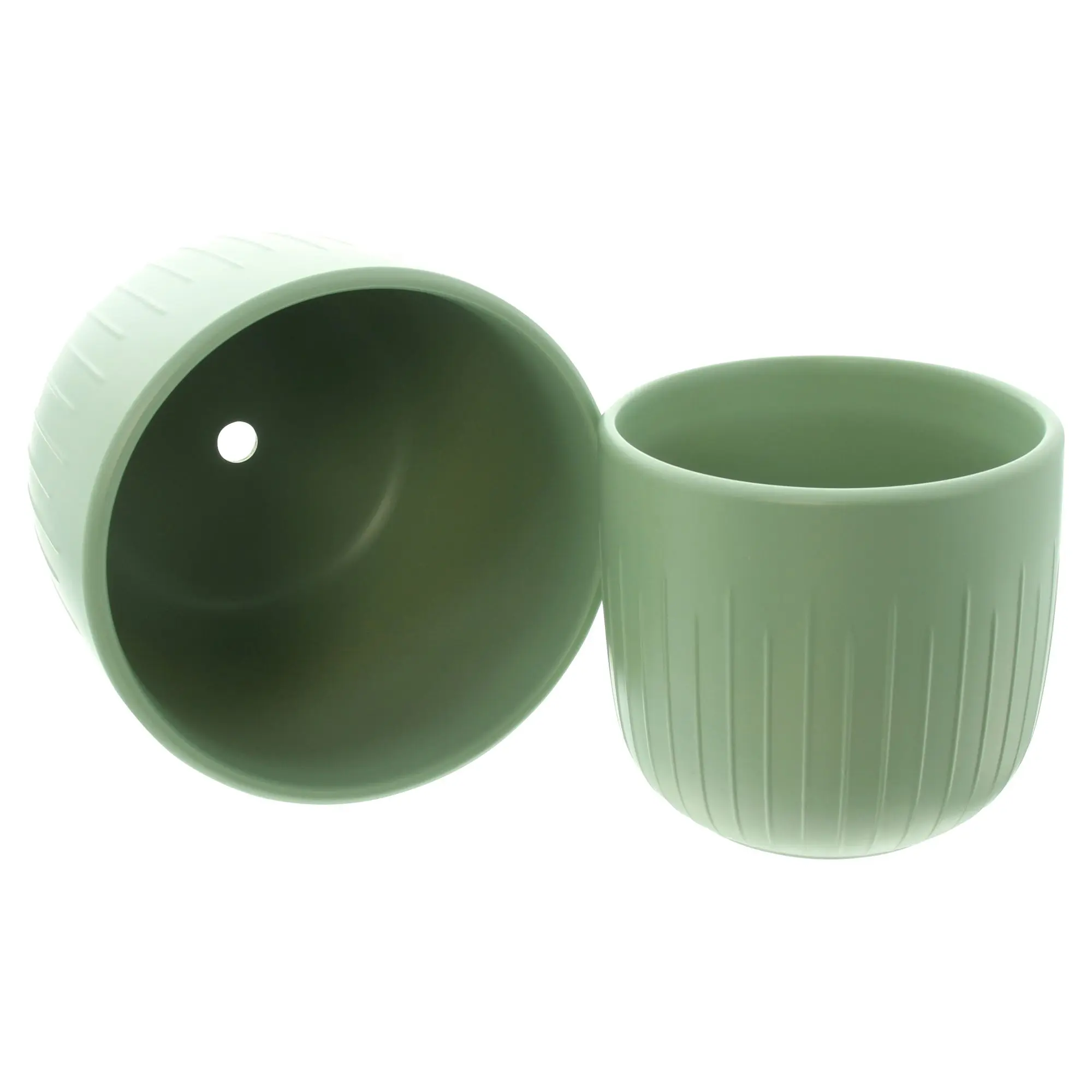 Acheter Lot de 2 pots de fleurs "sauge"  dans la boutique en ligne de Frank Flechtwaren pour Pots de fleurs