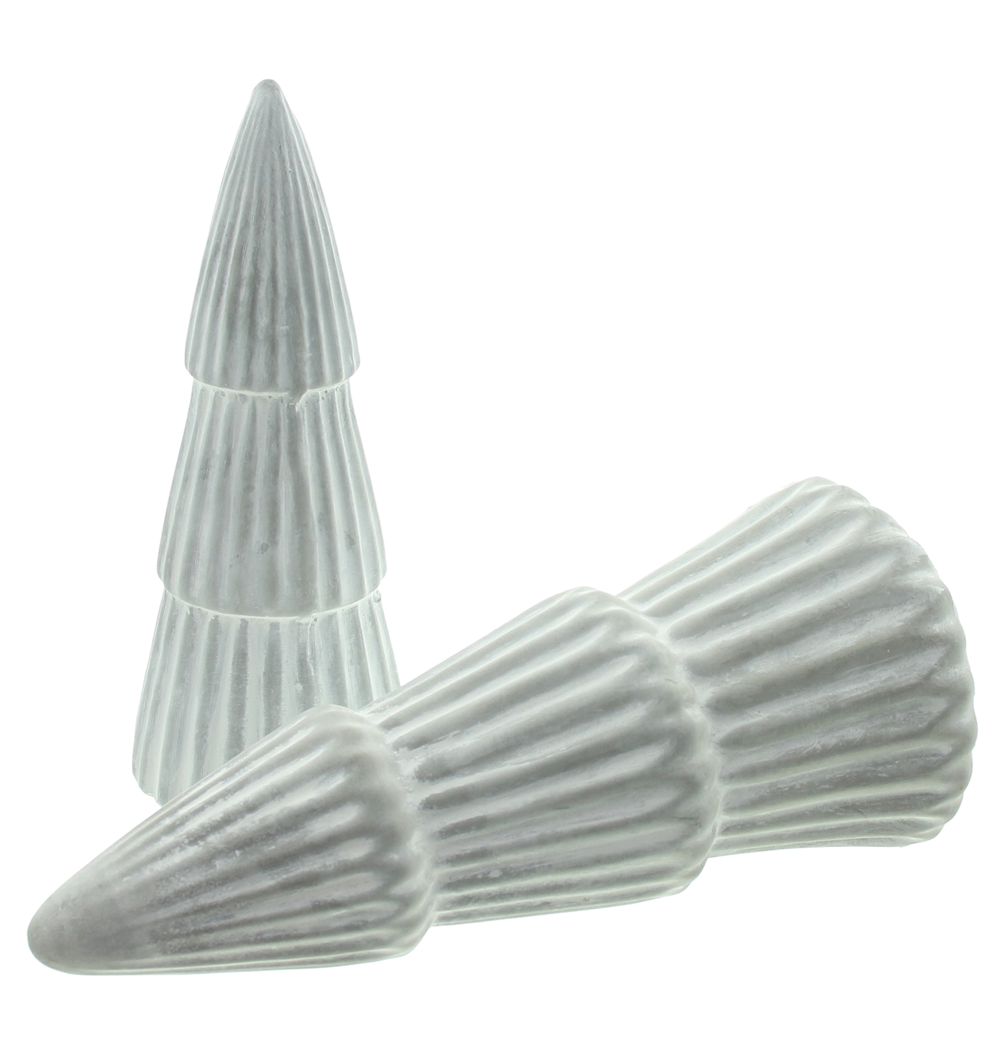 Acheter Lot de 2 sapins "Grey"  dans la boutique en ligne de Frank Flechtwaren pour Sapins