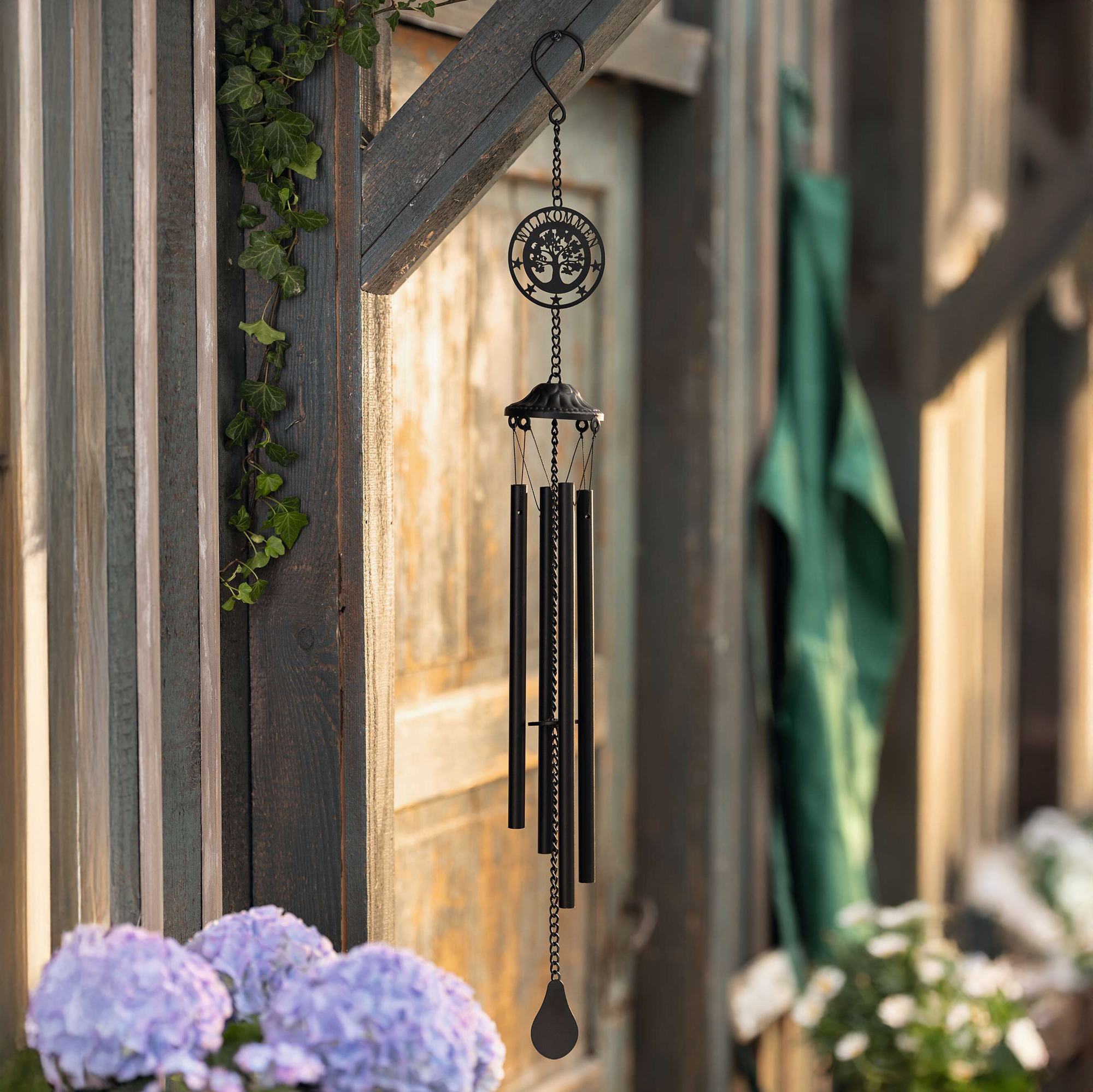 Acheter Carillon "Willkommen"  dans la boutique en ligne de Frank Flechtwaren