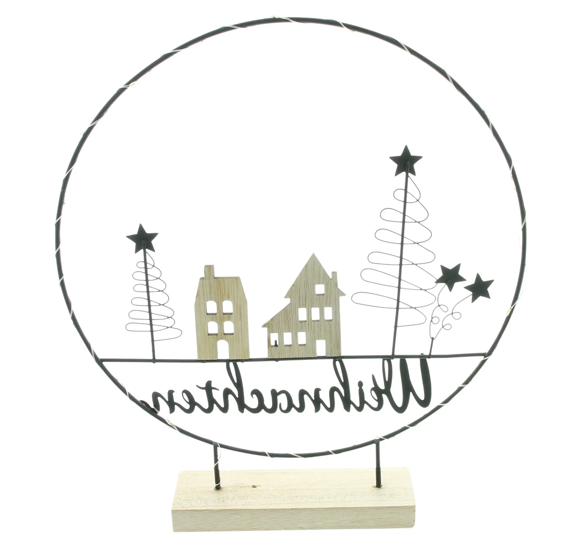 Acheter Anneau de décoration LED "Noël"  dans la boutique en ligne de Frank Flechtwaren pour Pâques