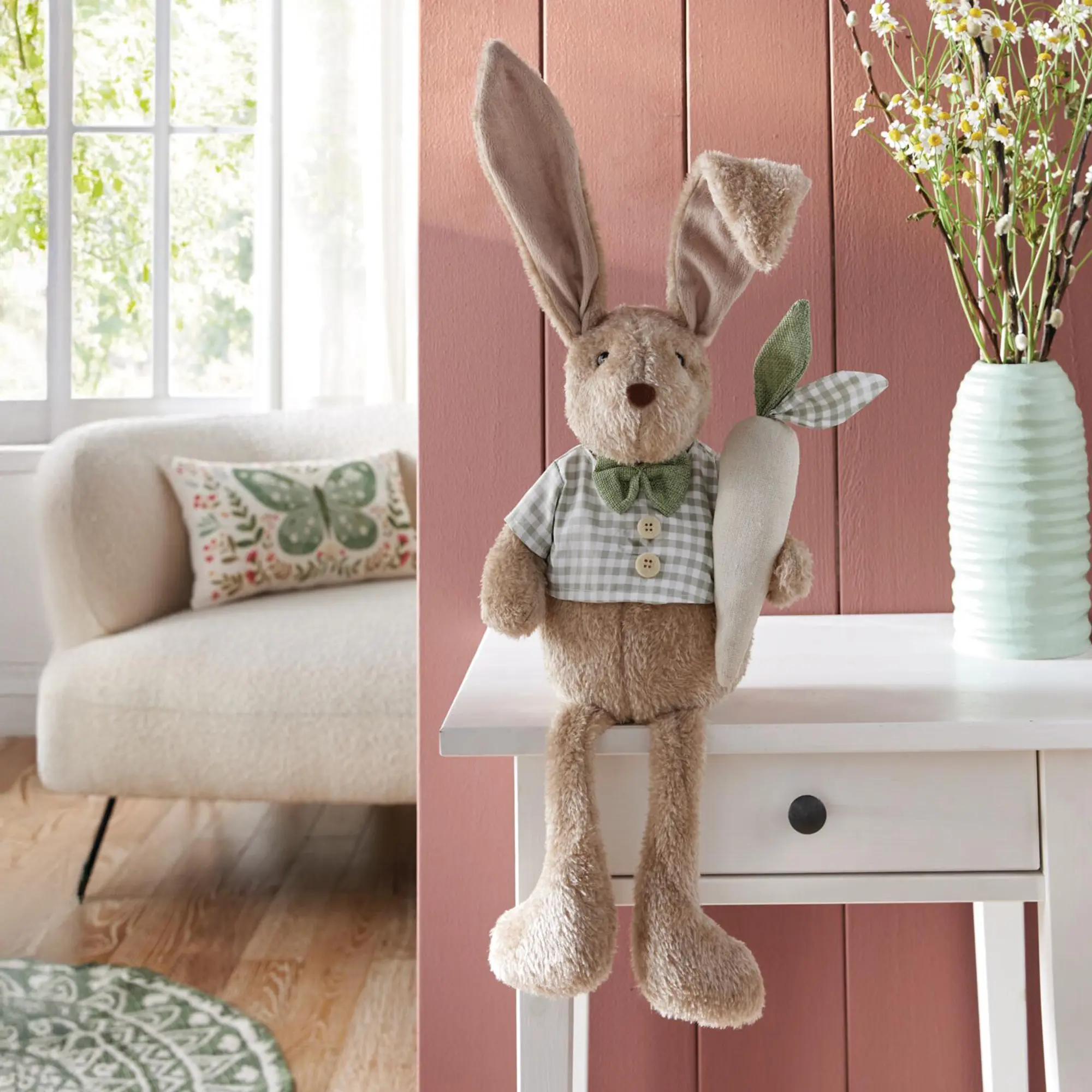 Acheter Figurine de rebord "lapin Henry"  dans la boutique en ligne de Frank Flechtwaren