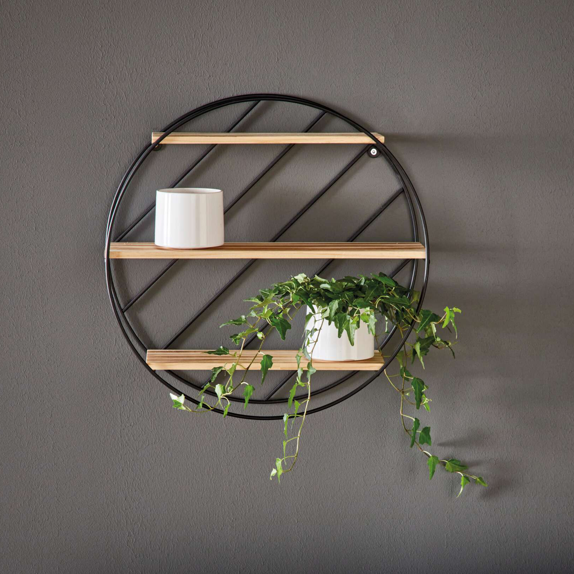 Acheter Étagère murale "cercle"  dans la boutique en ligne de Frank Flechtwaren