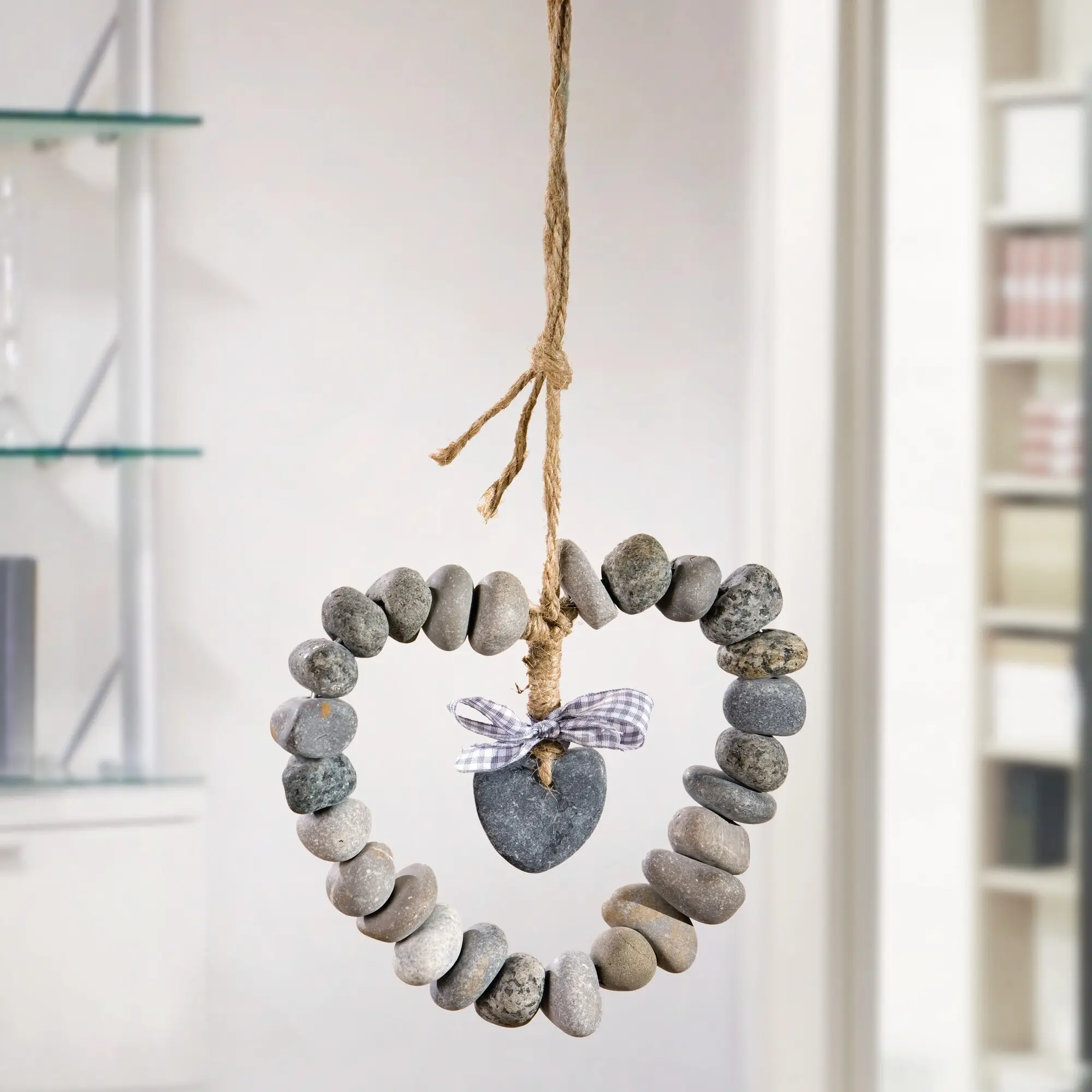 Acheter Coeur décoratif "pierre"  dans la boutique en ligne de Frank Flechtwaren