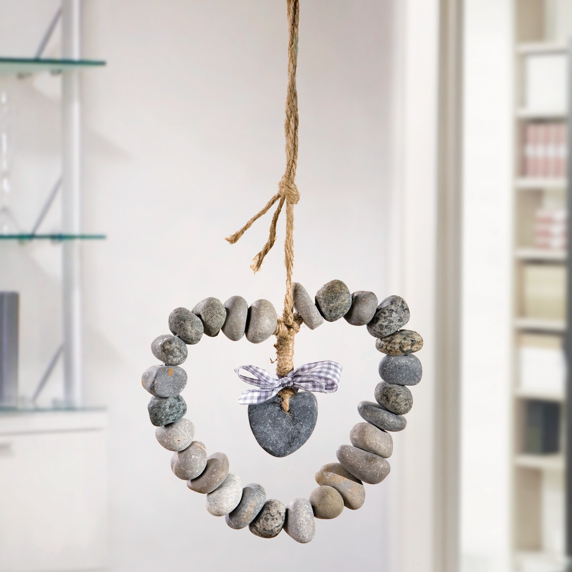 Acheter Coeur décoratif "pierre"  dans la boutique en ligne de Frank Flechtwaren