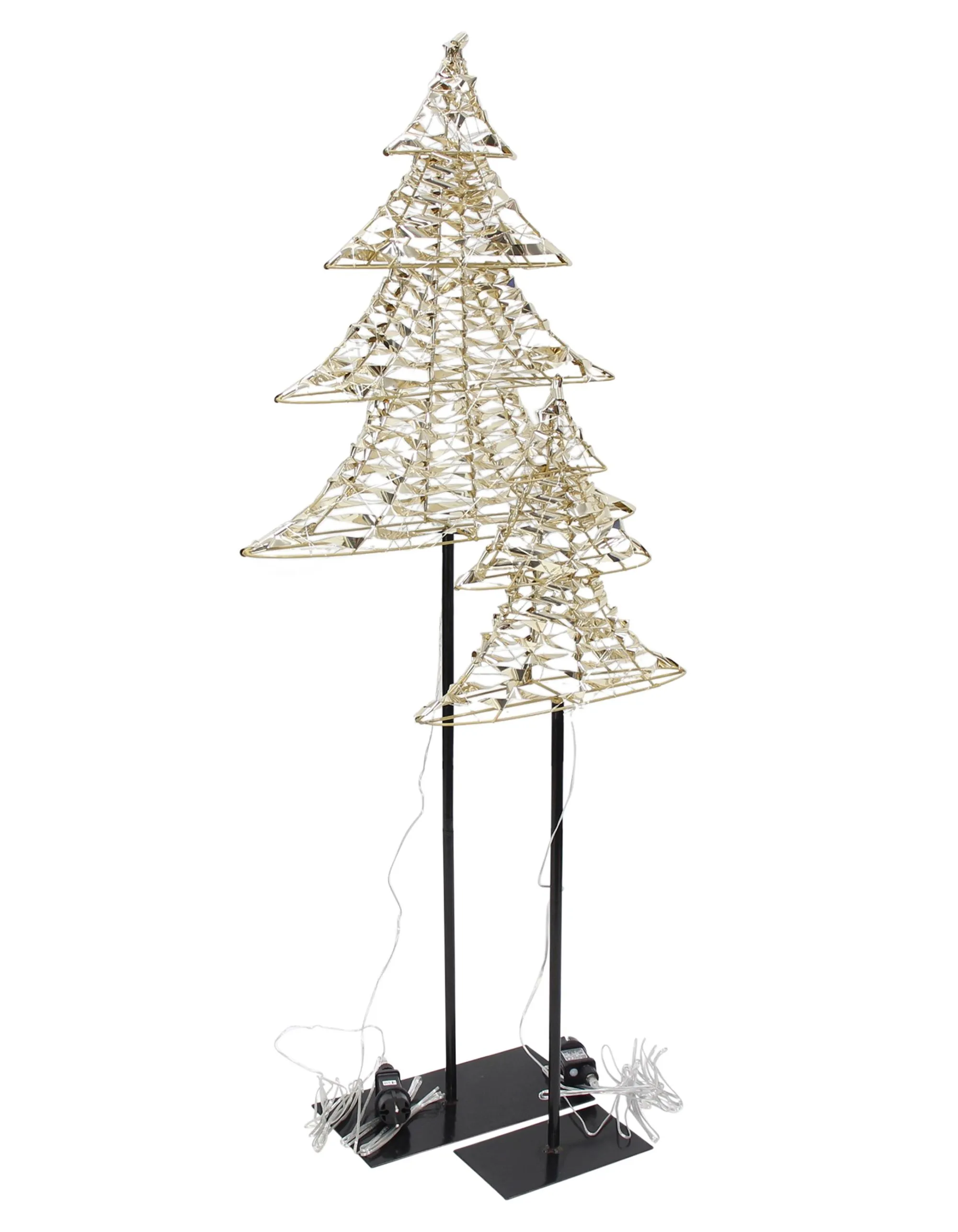 Acheter Sapin LED « Golden », 2 lot de set dans la boutique en ligne de Frank Flechtwaren pour Sapins