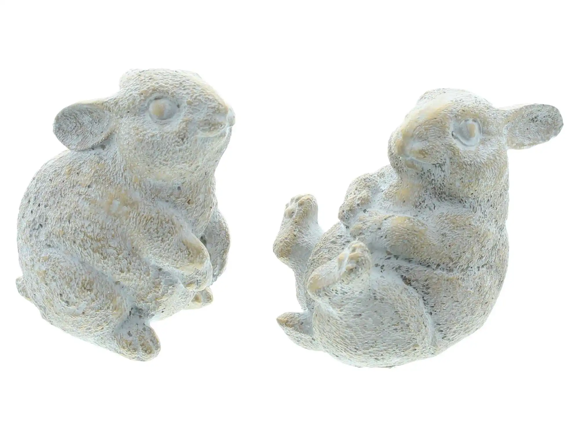 Acheter Lot de 2 lapins "Stone"  dans la boutique en ligne de Frank Flechtwaren pour Lapin &amp; co