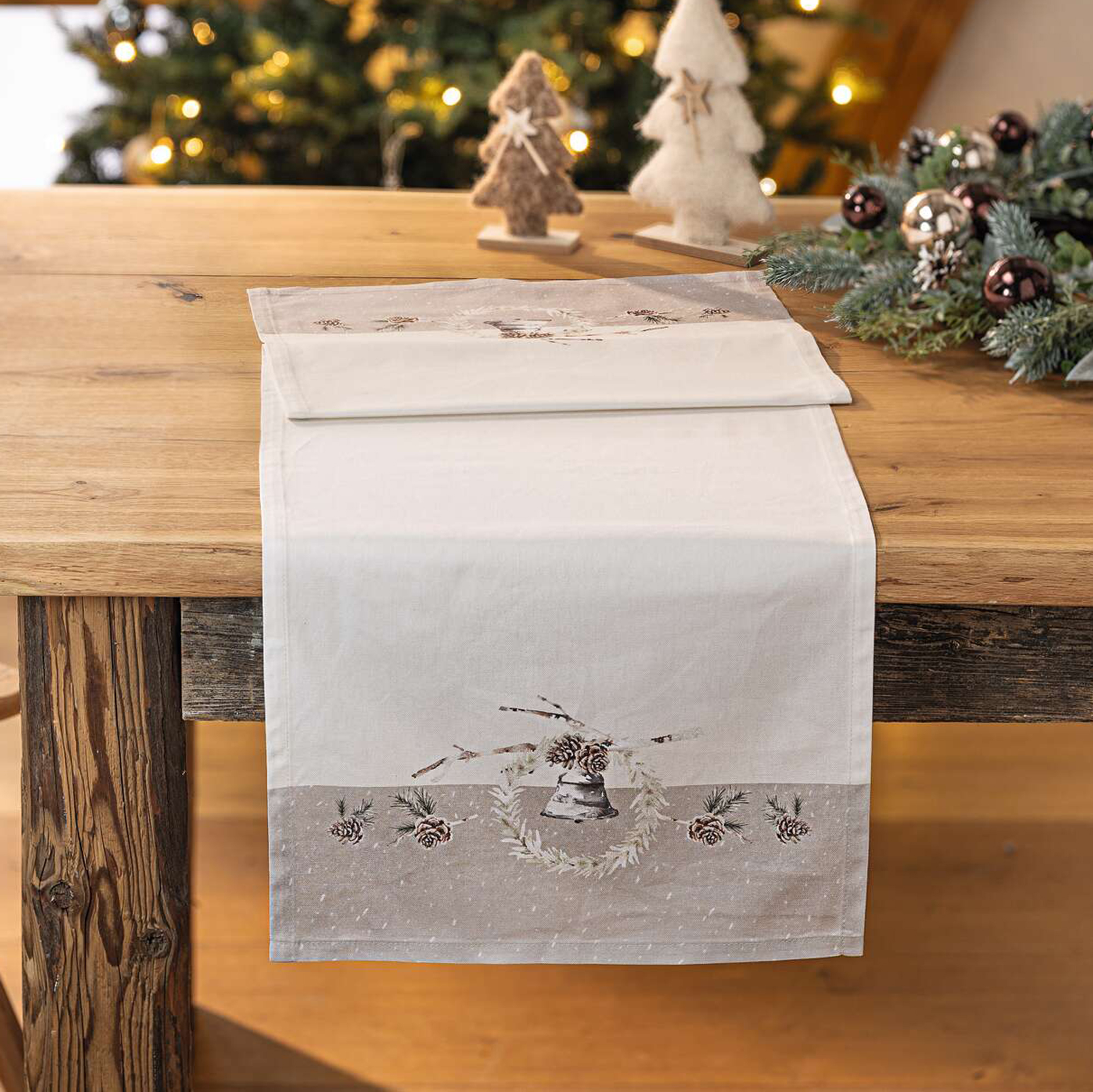 Acheter Chemin de table "hiver nostalgique"  dans la boutique en ligne de Frank Flechtwaren pour Chemins de table