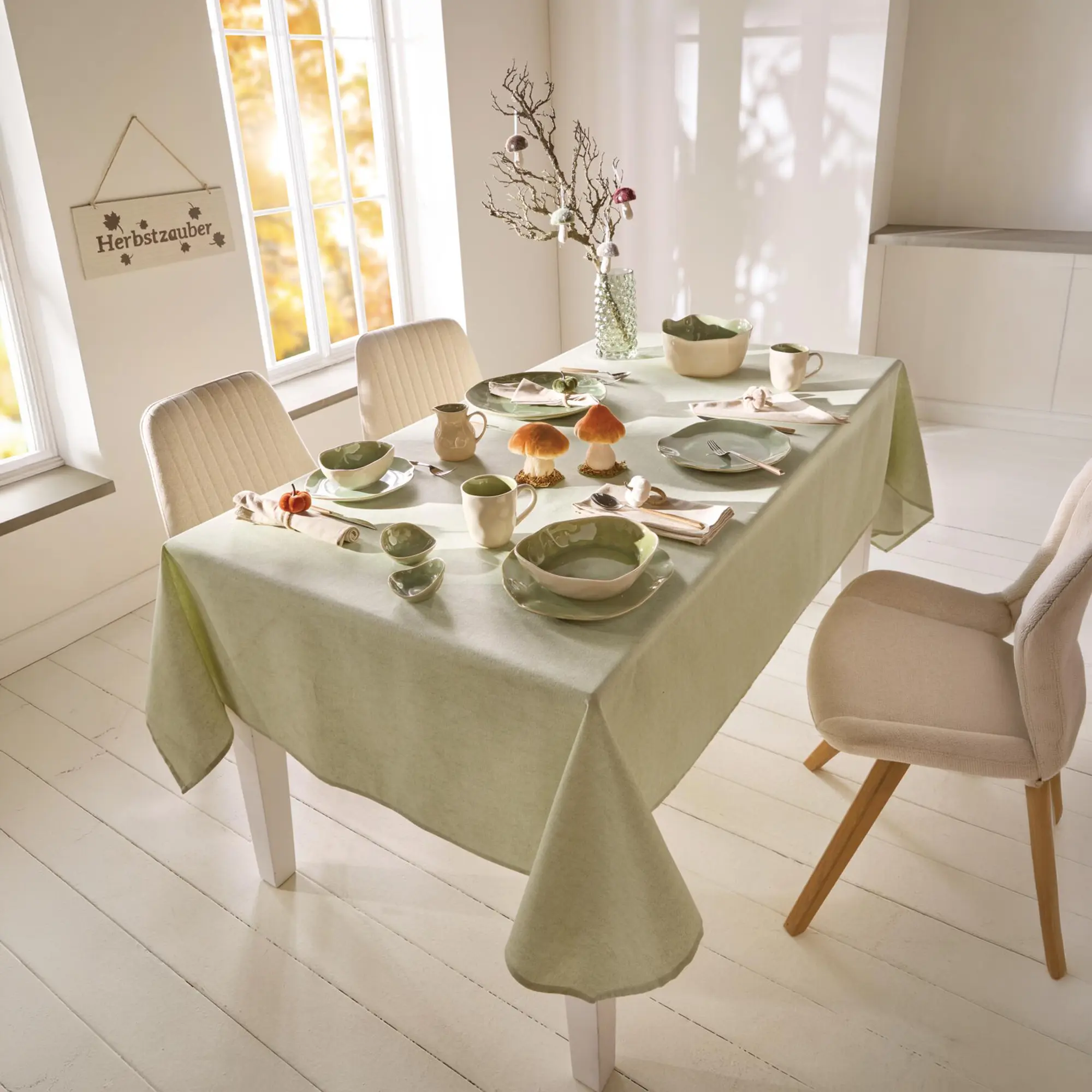 Acheter Nappe "Vert Pastel"  dans la boutique en ligne de Frank Flechtwaren
