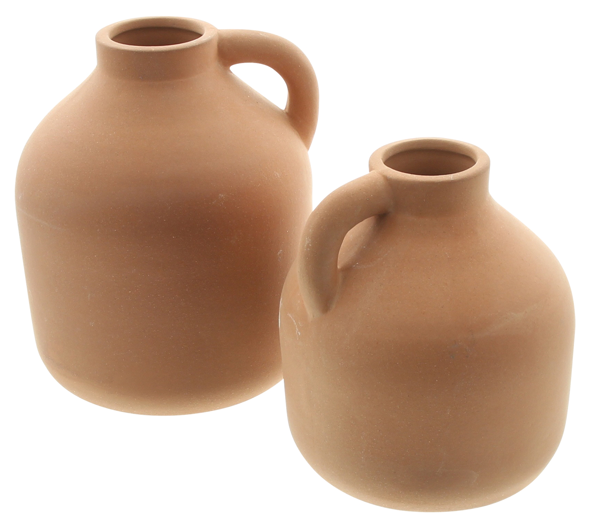 Acheter Lot de 2 vases décoratifs "Jarre d' argile"  dans la boutique en ligne de Frank Flechtwaren pour Vases