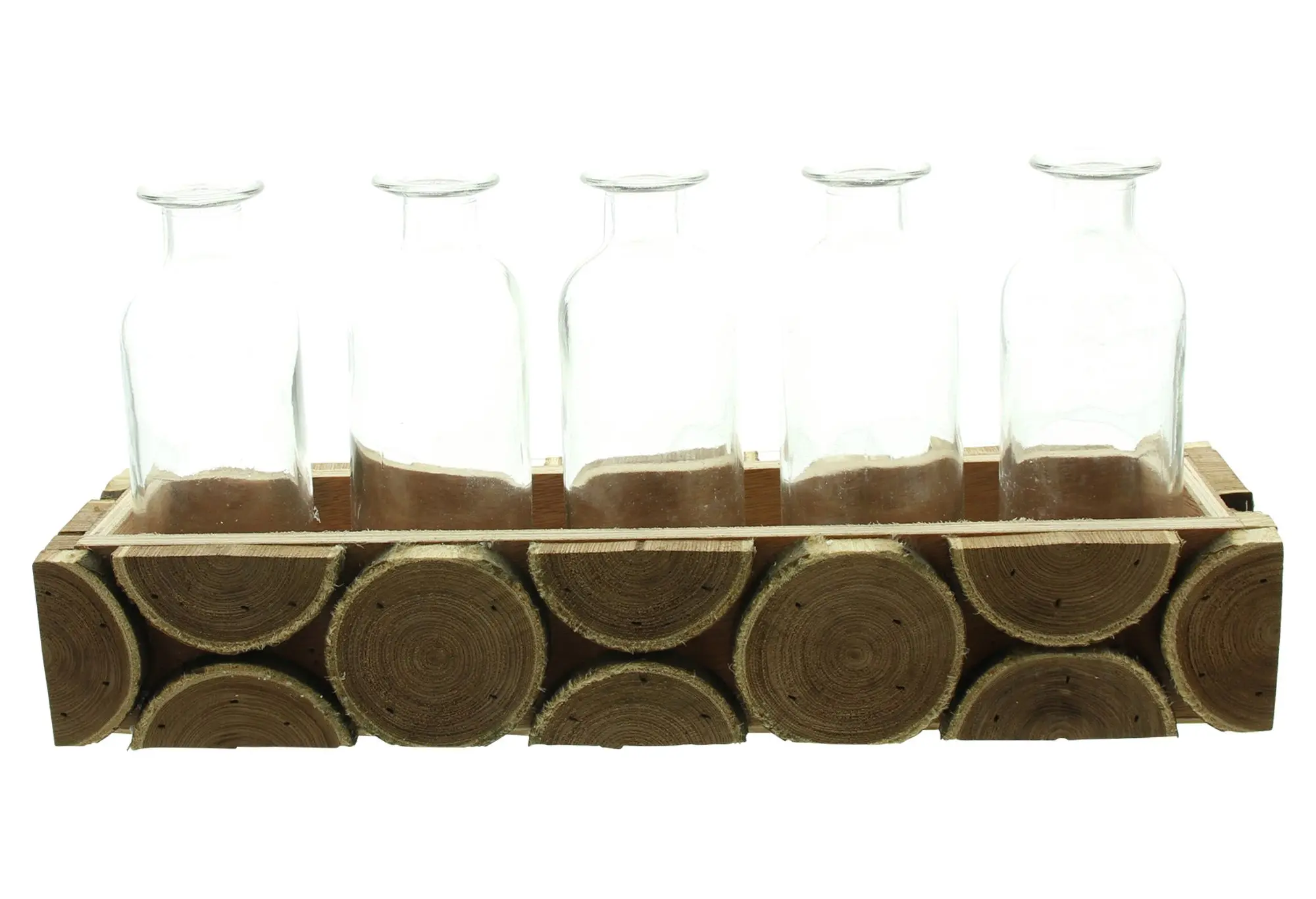 Acheter Support pour vases "rondins de bois"  dans la boutique en ligne de Frank Flechtwaren pour Vases
