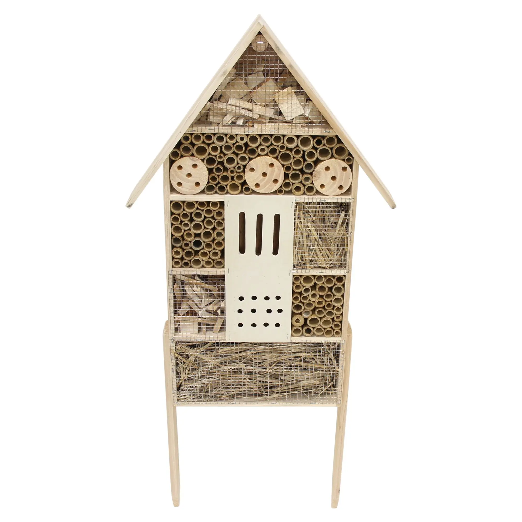 Acheter Hôtel à insectes "naturel"  dans la boutique en ligne de Frank Flechtwaren pour Décorations de jardin