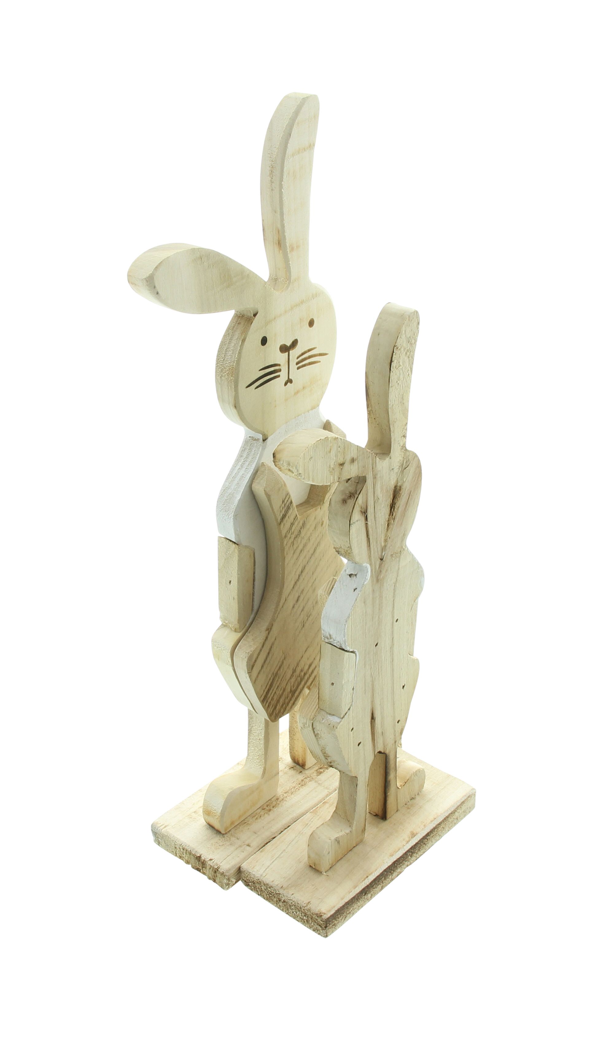 Acheter Lot de 2 lapins "bretelles"  dans la boutique en ligne de Frank Flechtwaren pour Lapin &amp; co