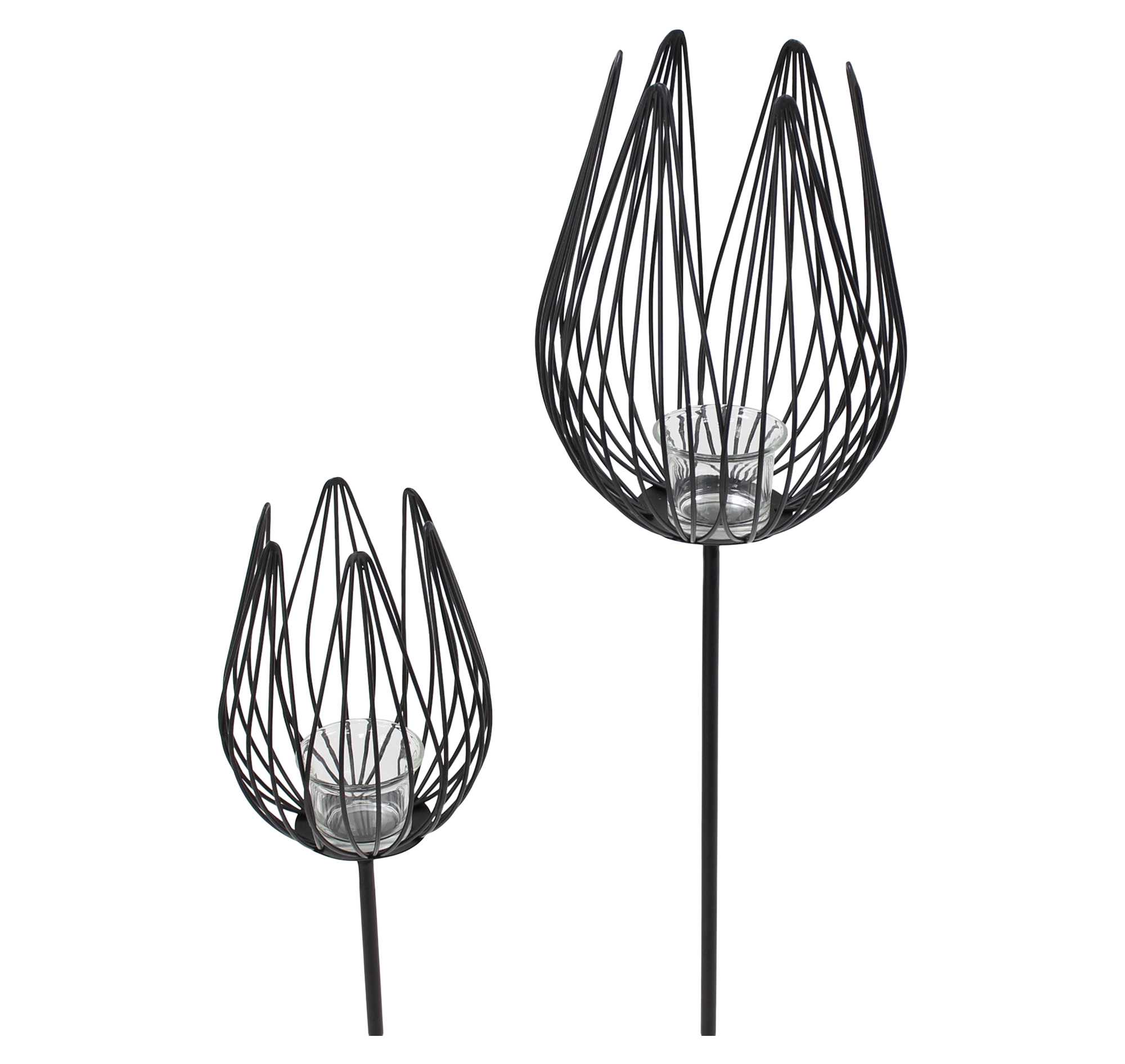 Acheter Lot de 2 pics de jardin "lumignon"  dans la boutique en ligne de Frank Flechtwaren pour Pics de jardin