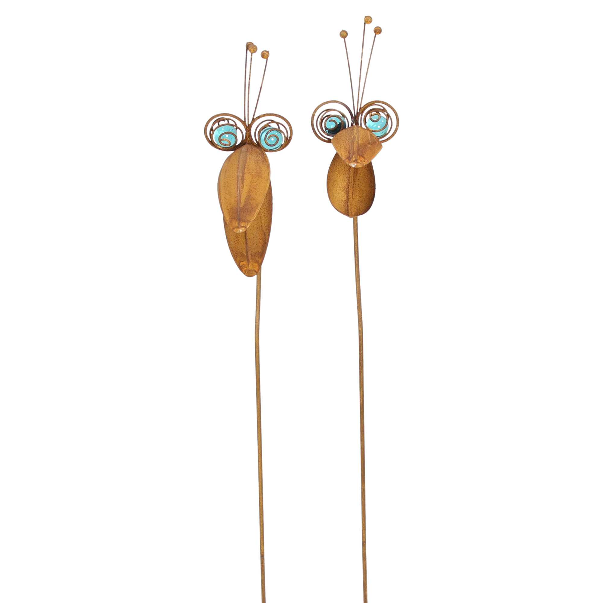 Acheter Lot de 2 pics de jardin "oiseaux bavards"  dans la boutique en ligne de Frank Flechtwaren pour Pics de jardin