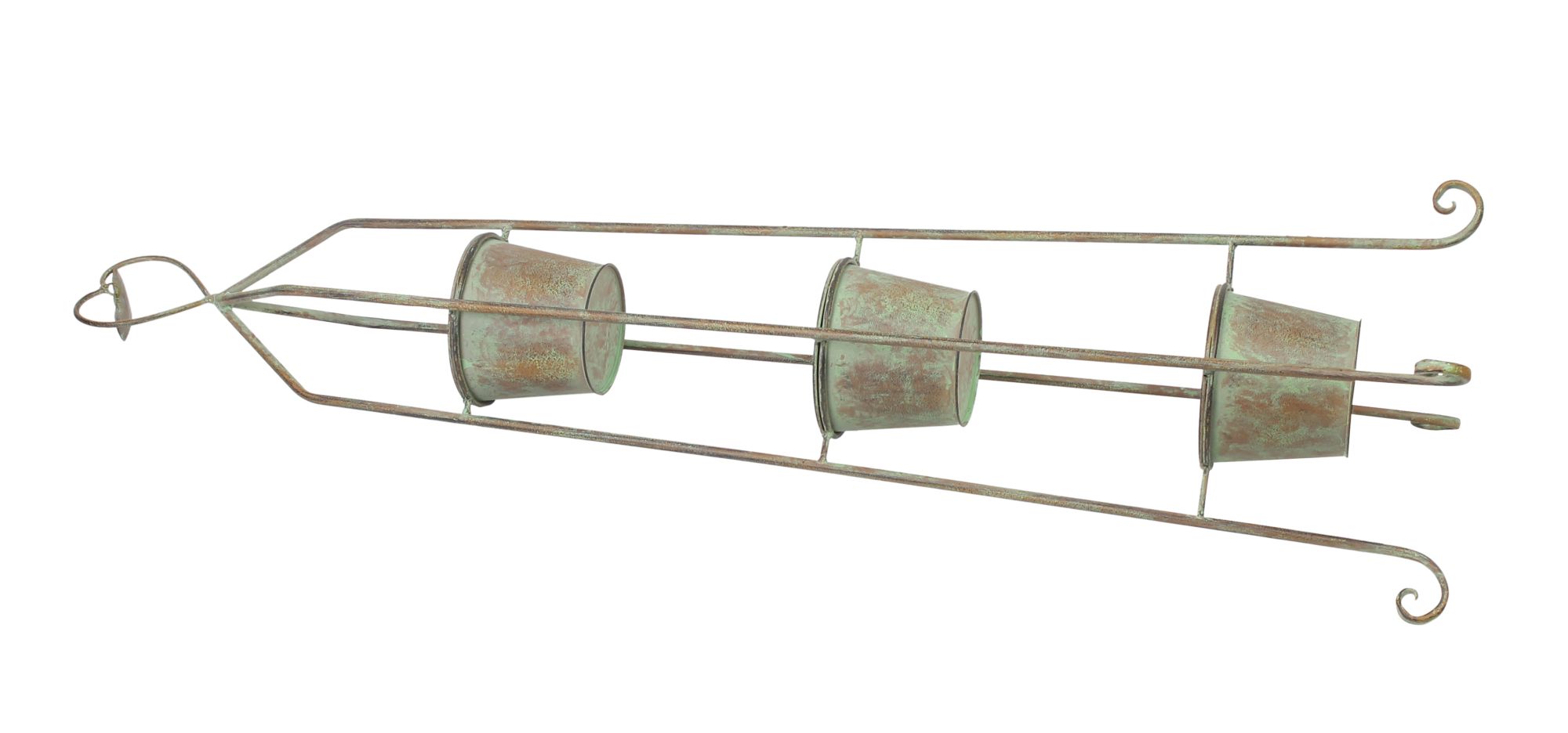 Acheter Colonne pour plantations "coeur"  dans la boutique en ligne de Frank Flechtwaren pour Pots de fleurs