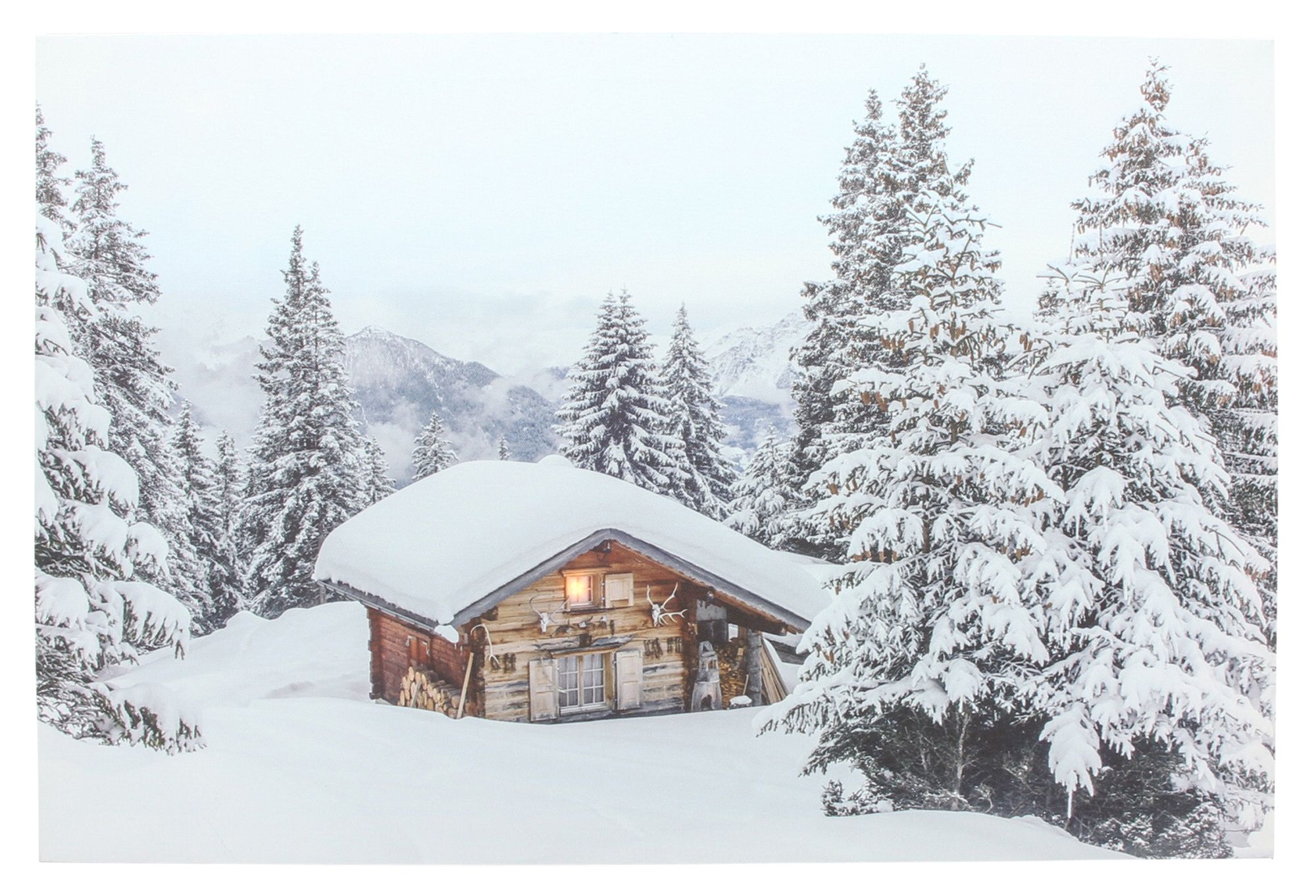 Acheter Tableau LED "hiver"  dans la boutique en ligne de Frank Flechtwaren pour Décorations murales