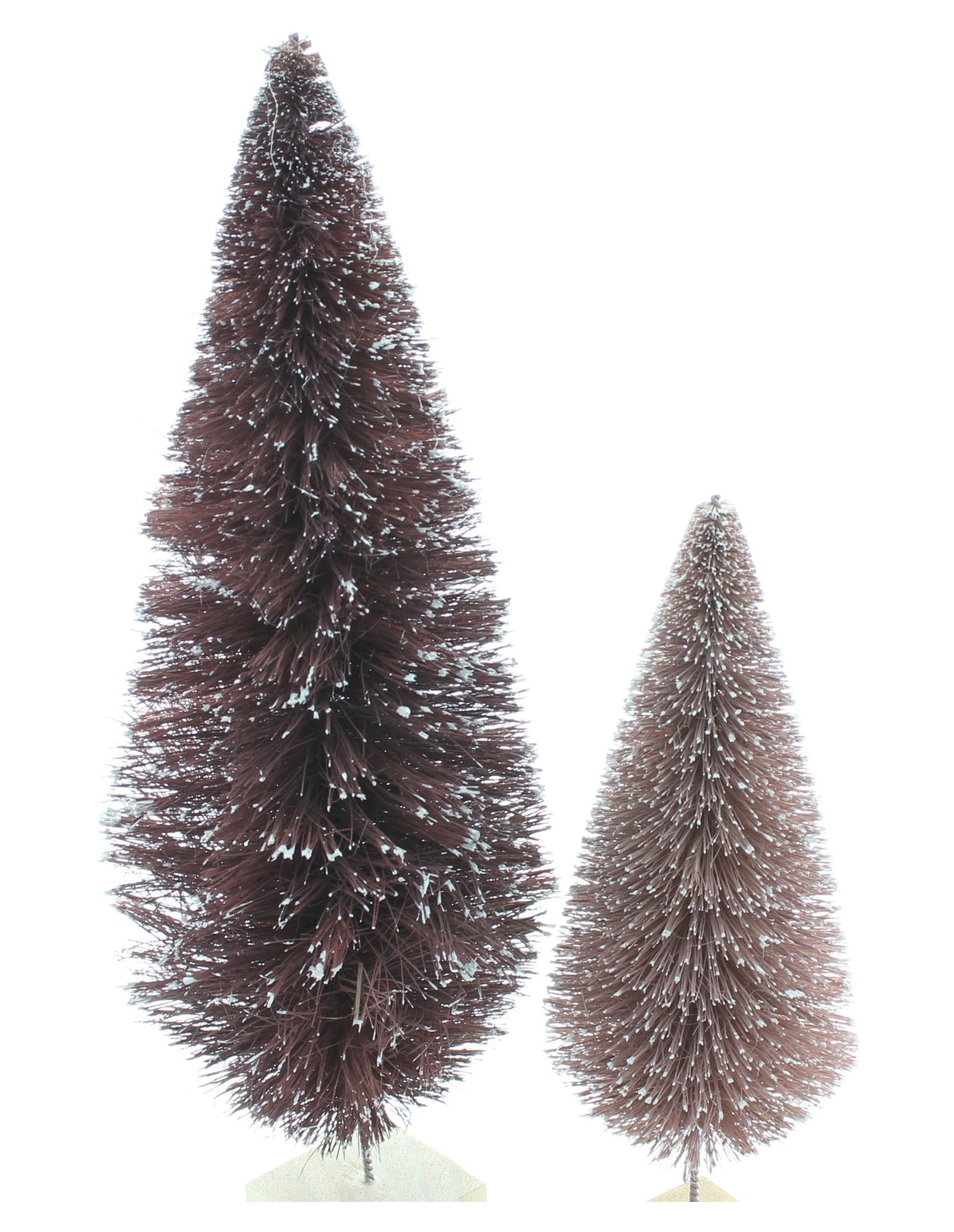 Acheter Lot de 2 sapins "rêve d'hiver"  dans la boutique en ligne de Frank Flechtwaren pour Noël