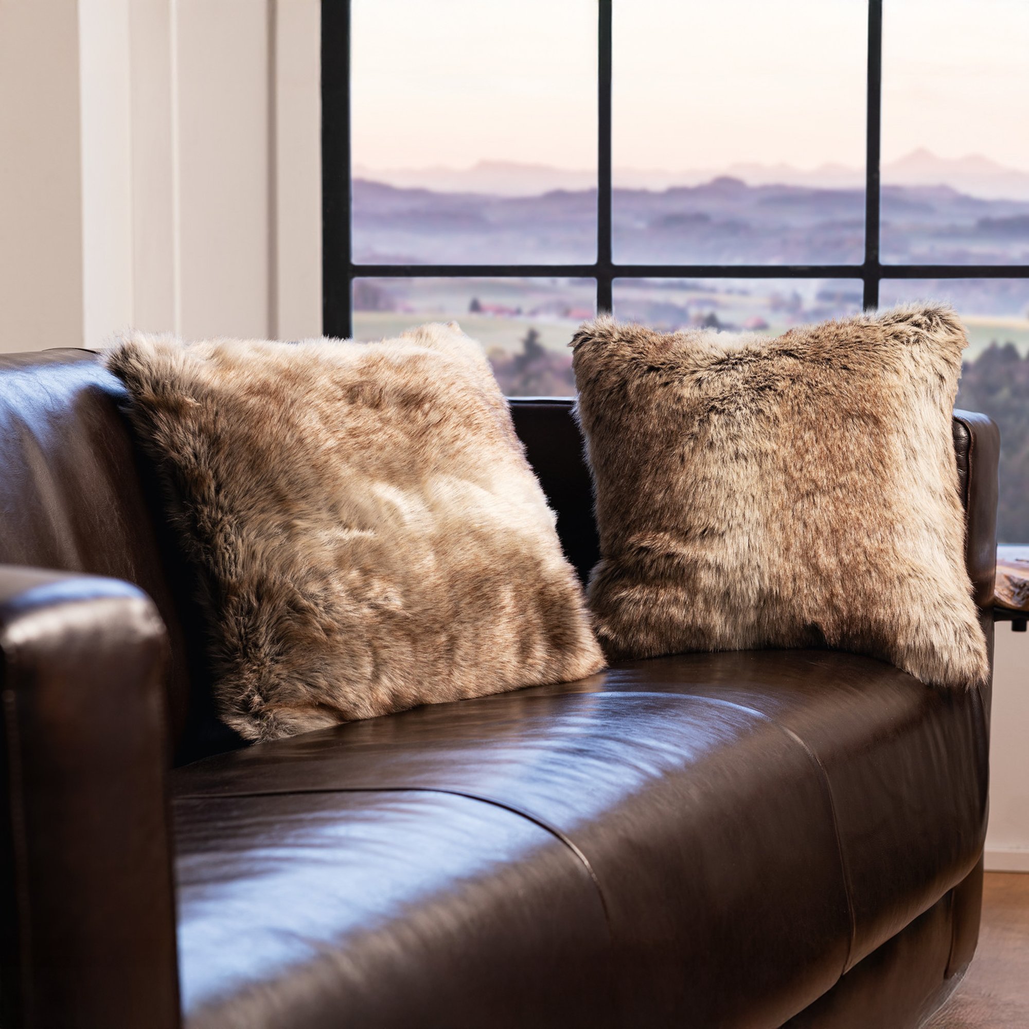 Acheter Housse de coussin "fourrure"  dans la boutique en ligne de Frank Flechtwaren