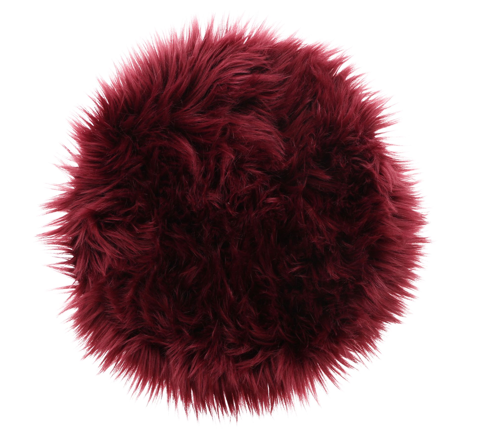 Acheter Fourrure de décoration "bordeaux"  dans la boutique en ligne de Frank Flechtwaren pour Automne