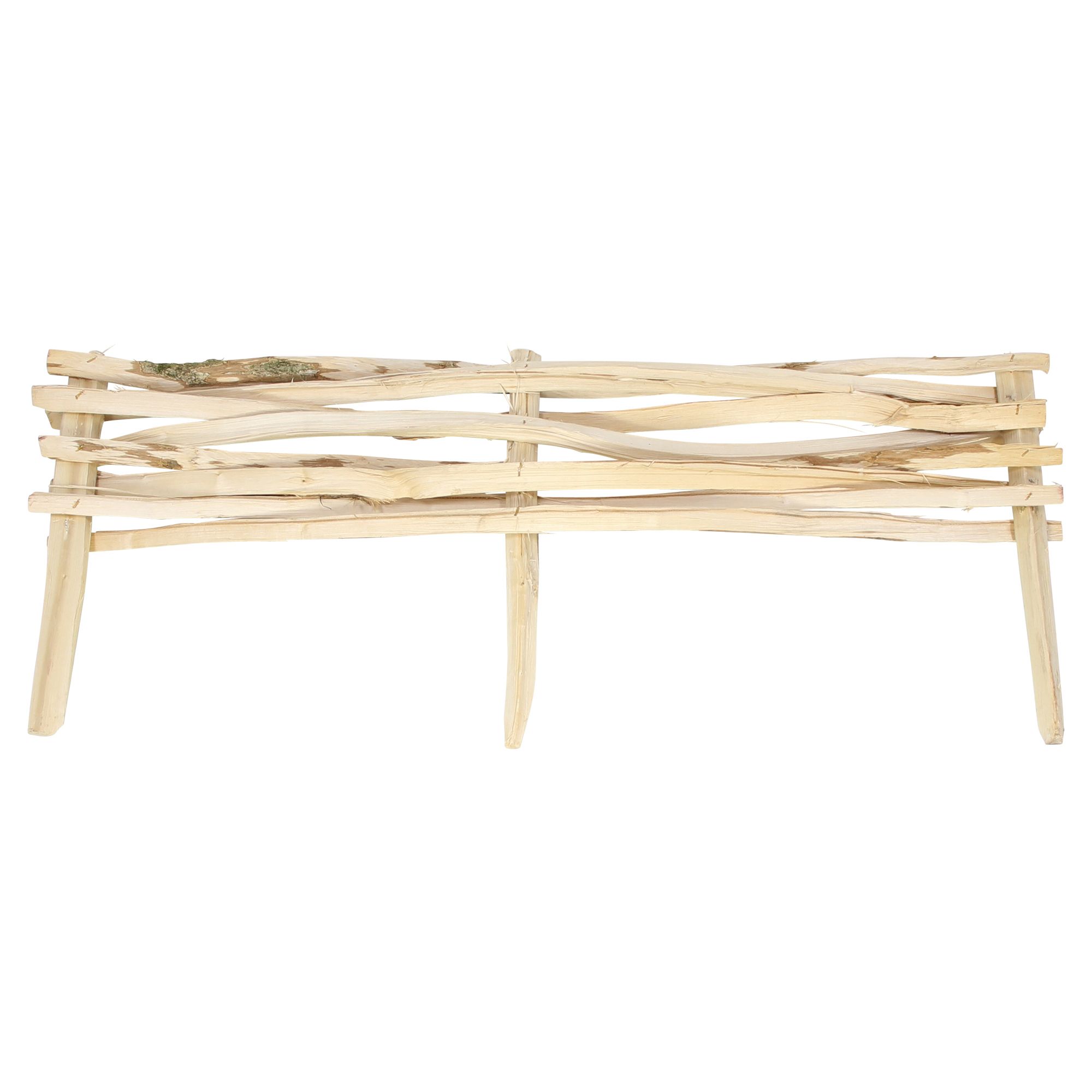 Acheter Bordure de massif "noisetier", 100 x 20 cm  dans la boutique en ligne de Frank Flechtwaren pour Bordures &amp; clôtures