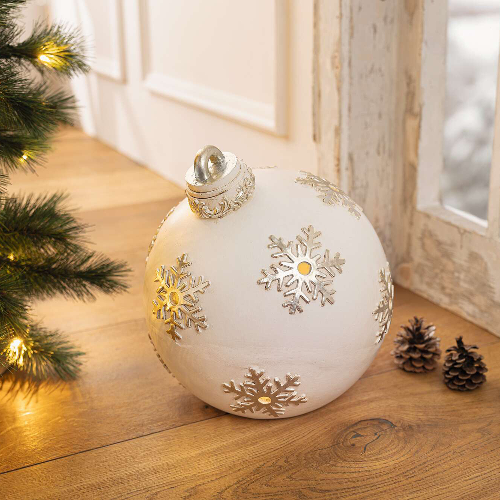 Acheter Bouel de Noël "nostalgie", grande  dans la boutique en ligne de Frank Flechtwaren