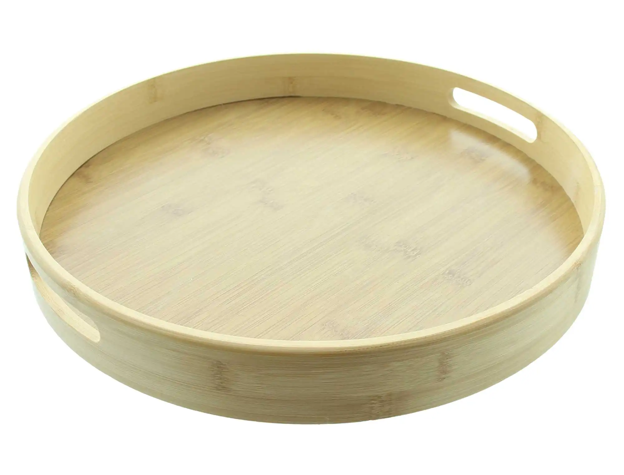 Acheter Plateau "bambou", rond  dans la boutique en ligne de Frank Flechtwaren pour Salon