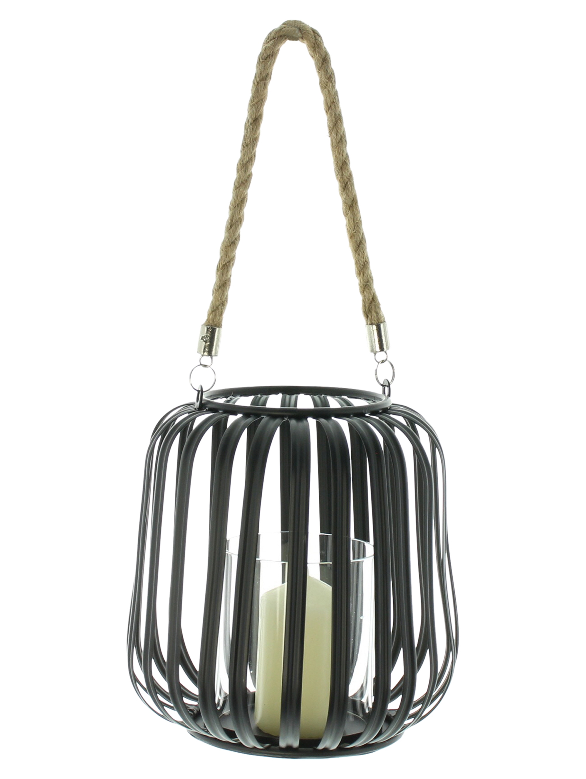 Acheter Photophore "Black"  dans la boutique en ligne de Frank Flechtwaren pour Photophores