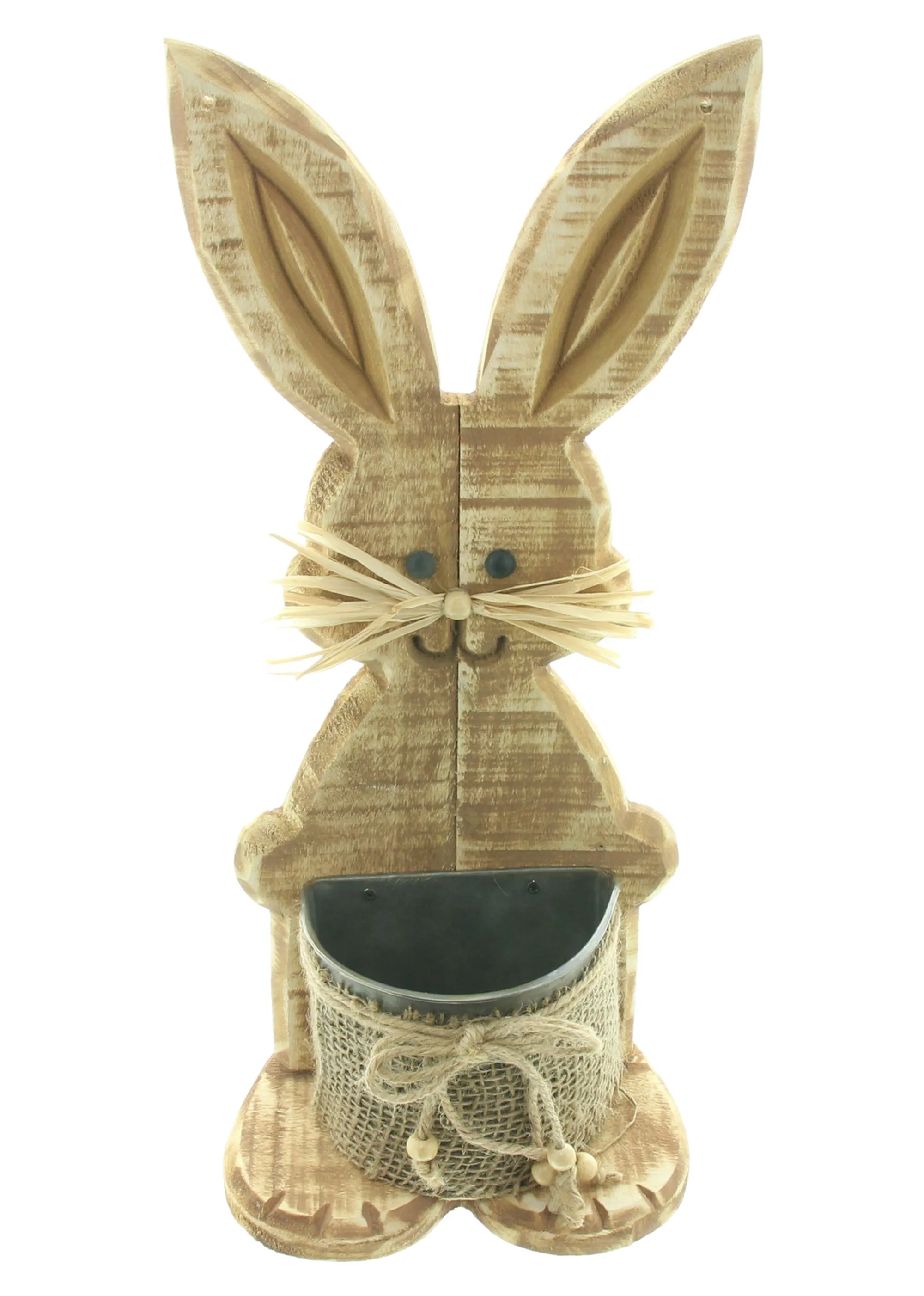 Acheter Lapin "petite jardinière"  dans la boutique en ligne de Frank Flechtwaren pour Pâques colorée