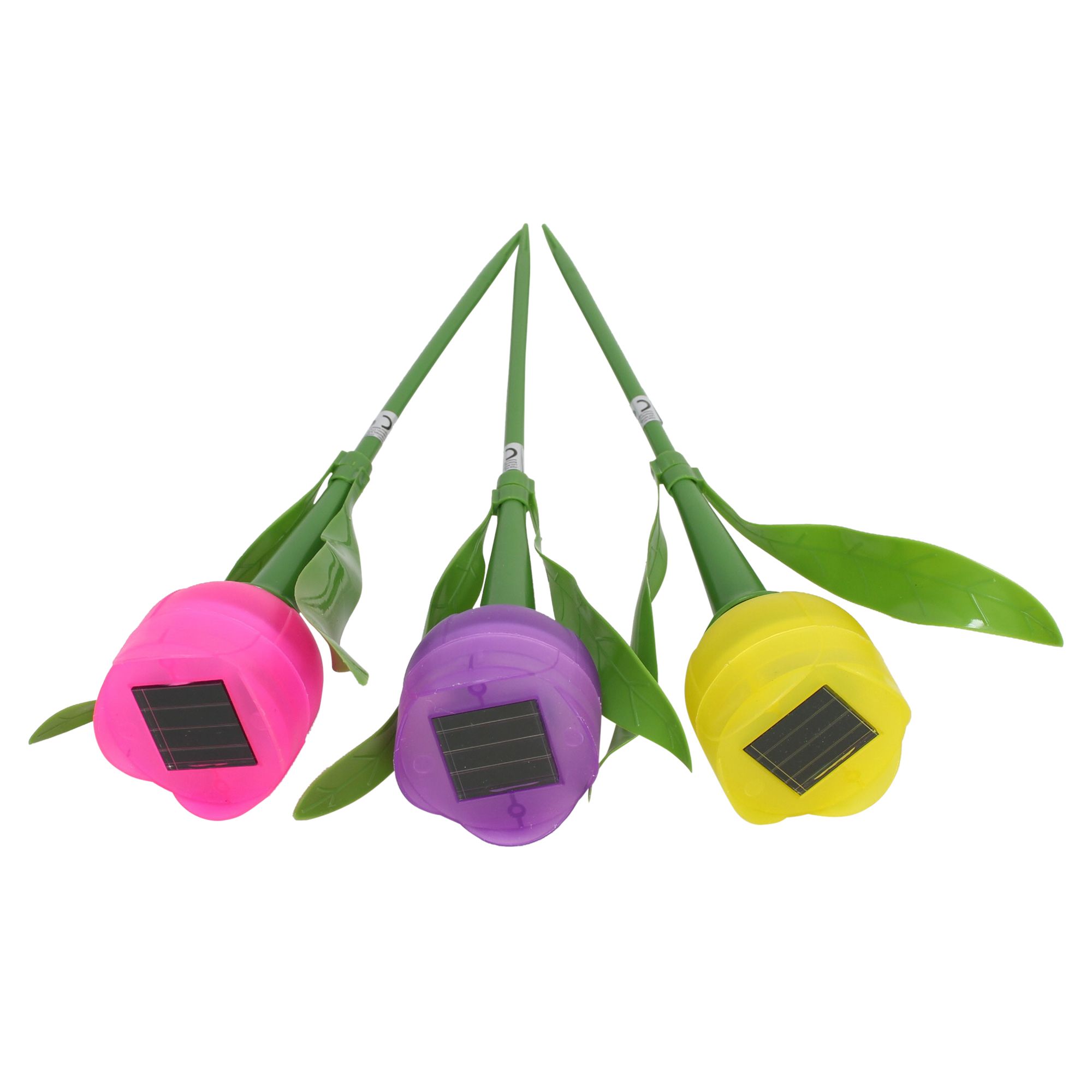 Acheter Lot de déco solaires "tulipe"  dans la boutique en ligne de Frank Flechtwaren pour Luminaires de jardin