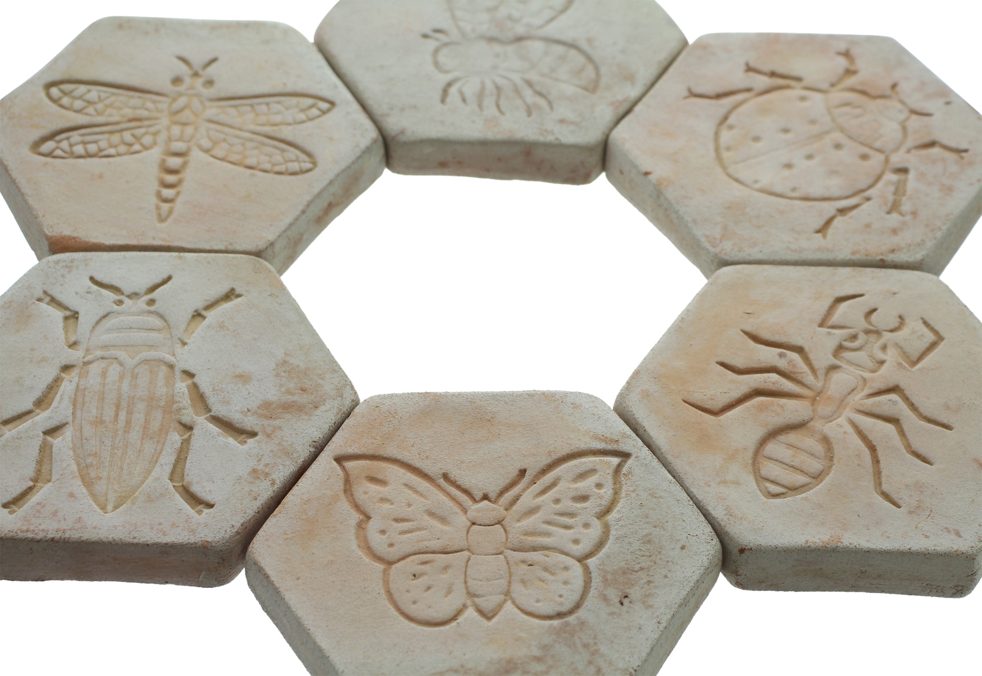Acheter 6 galets anti-évaporation "Amour du jardin"  dans la boutique en ligne de Frank Flechtwaren pour Serres et parterres surélevés