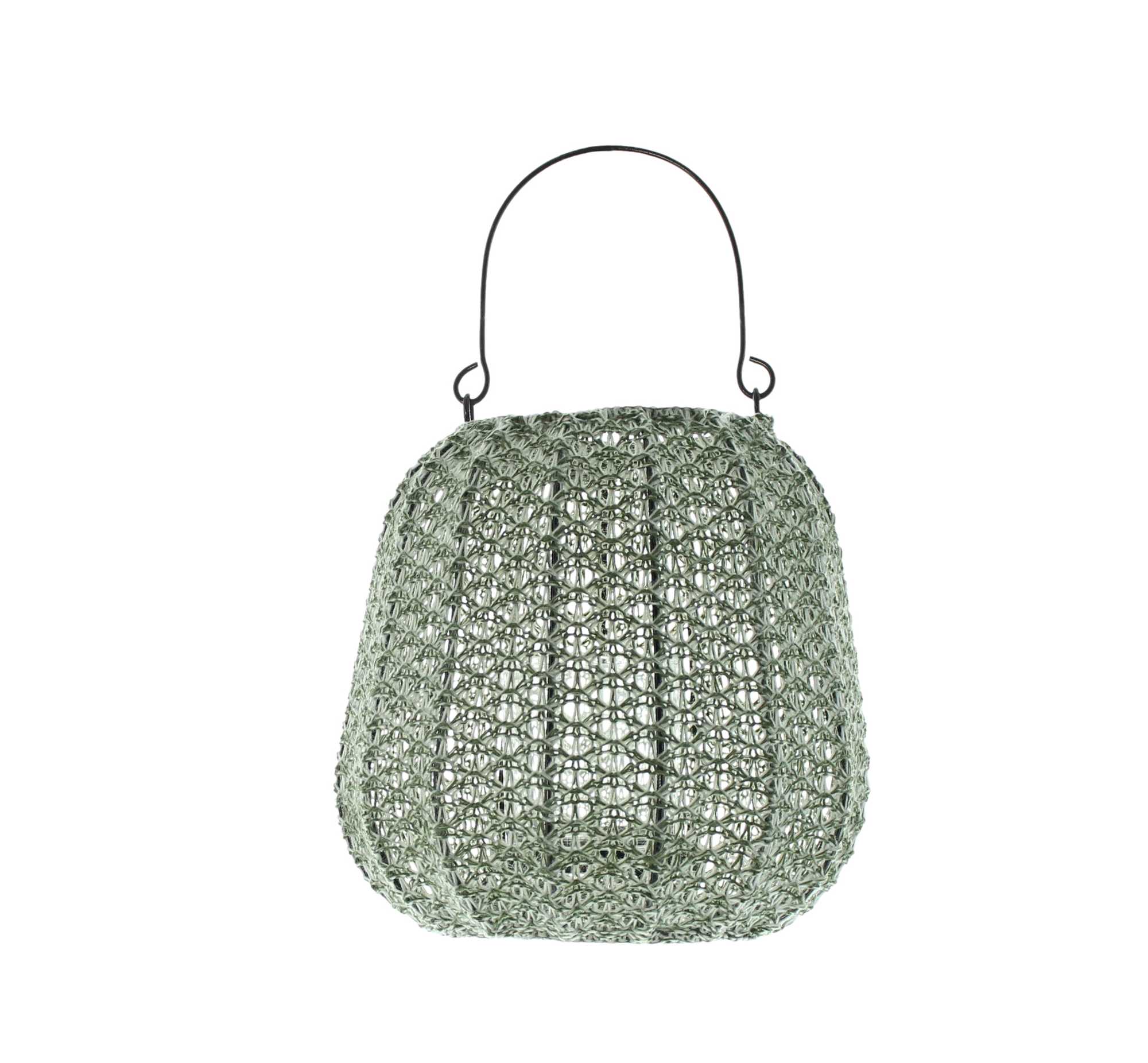 Acheter Lanterne "tissage", verte  dans la boutique en ligne de Frank Flechtwaren