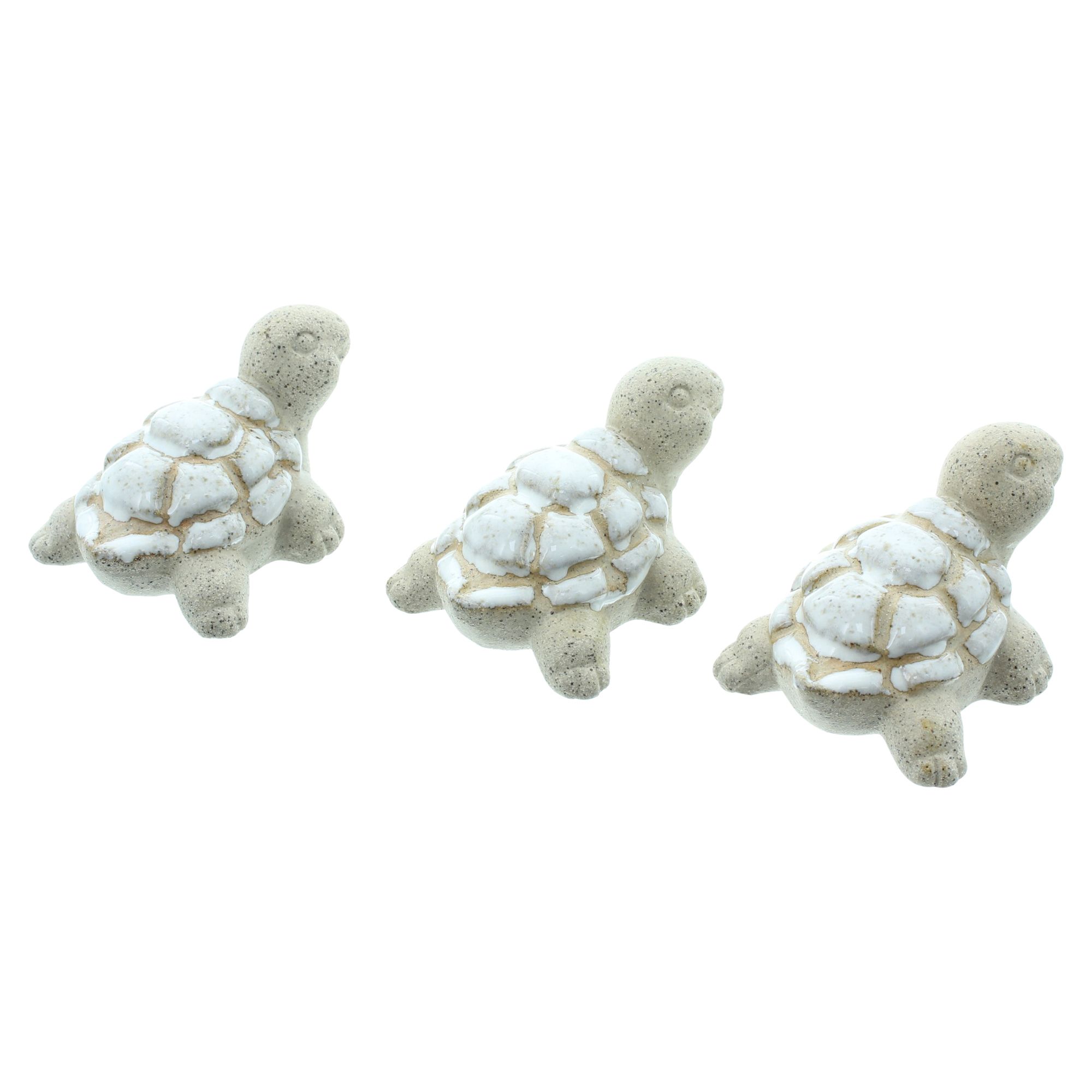 Acheter Lot de 3 figurines "tortue"  dans la boutique en ligne de Frank Flechtwaren pour Figurines de jardin